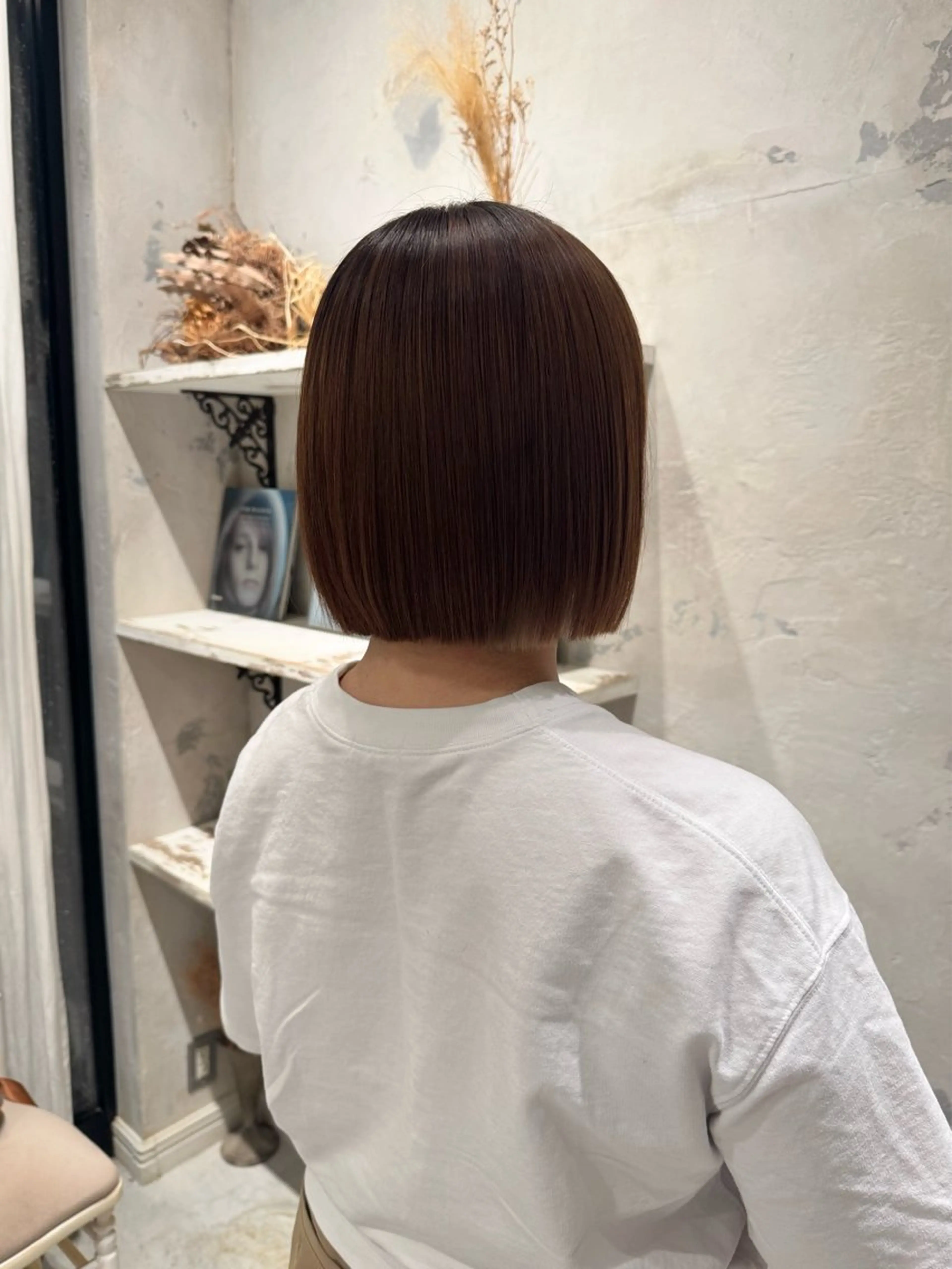 ミディアム 笹原 叶のヘアスタイル