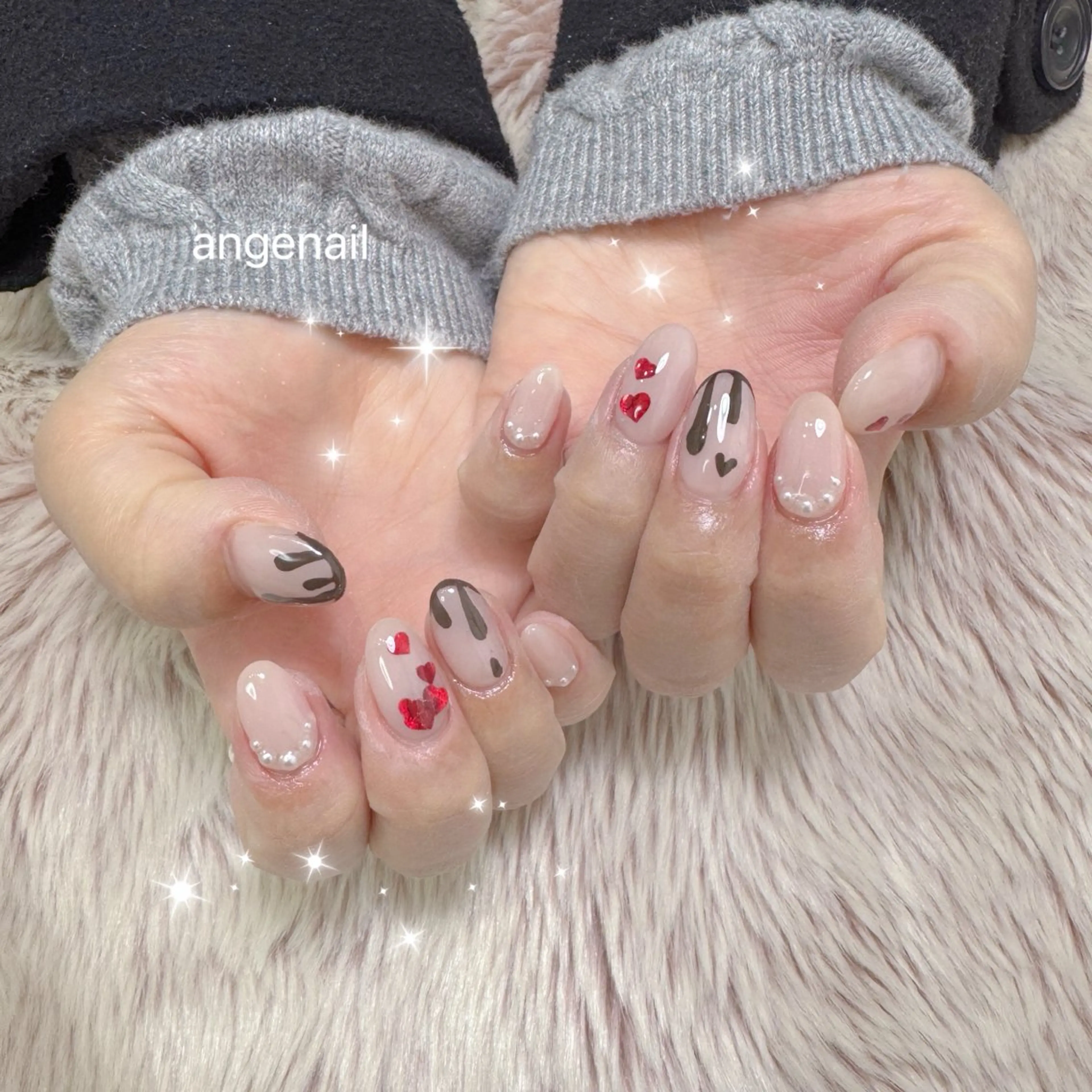 ネイル ハンドネイル オーナーネイリスト MAKIのネイルデザイン