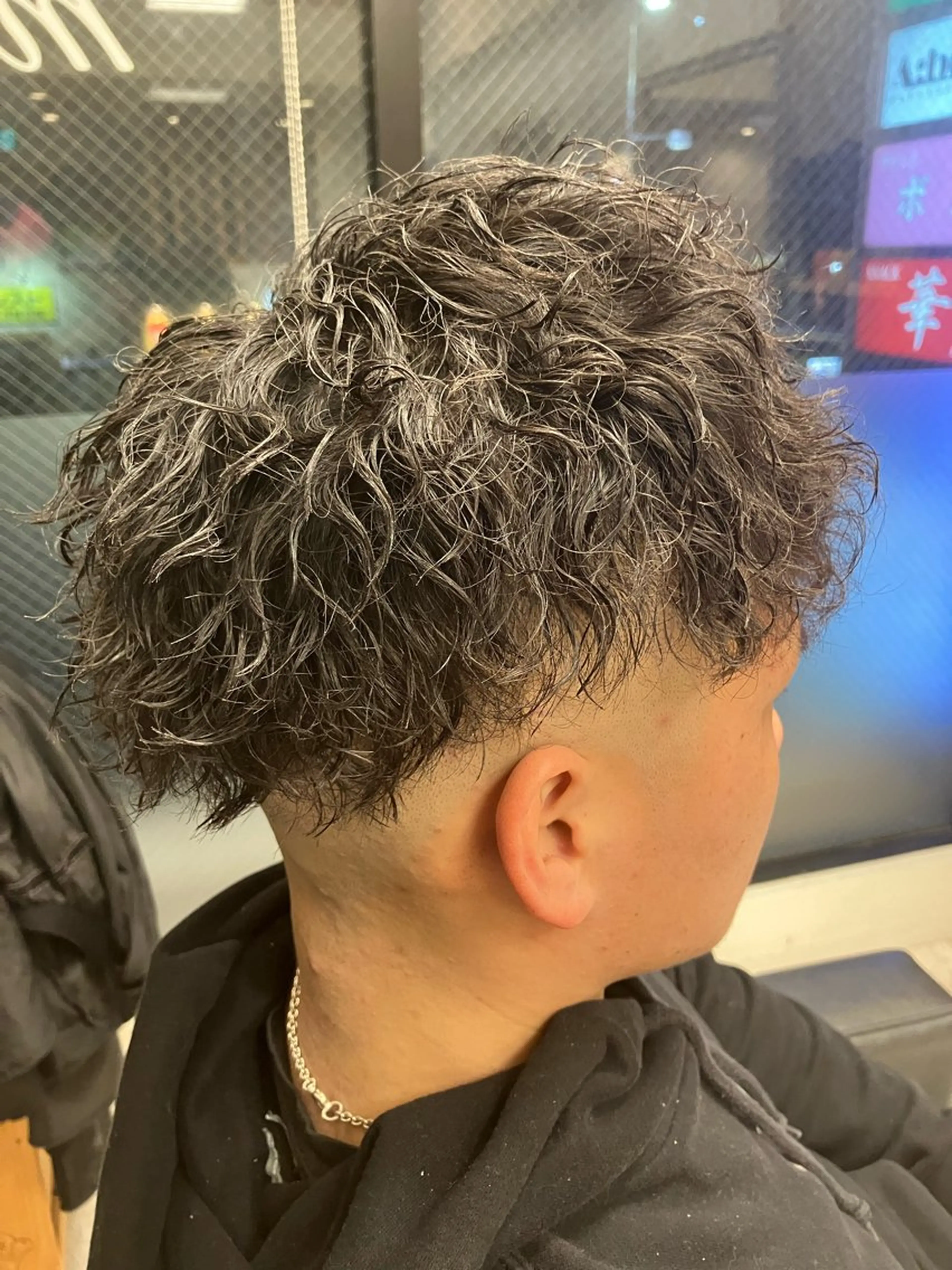 パーマ メンズ カット パーマ メンズ特化/パーマ/ フェードWATARUのヘアスタイル