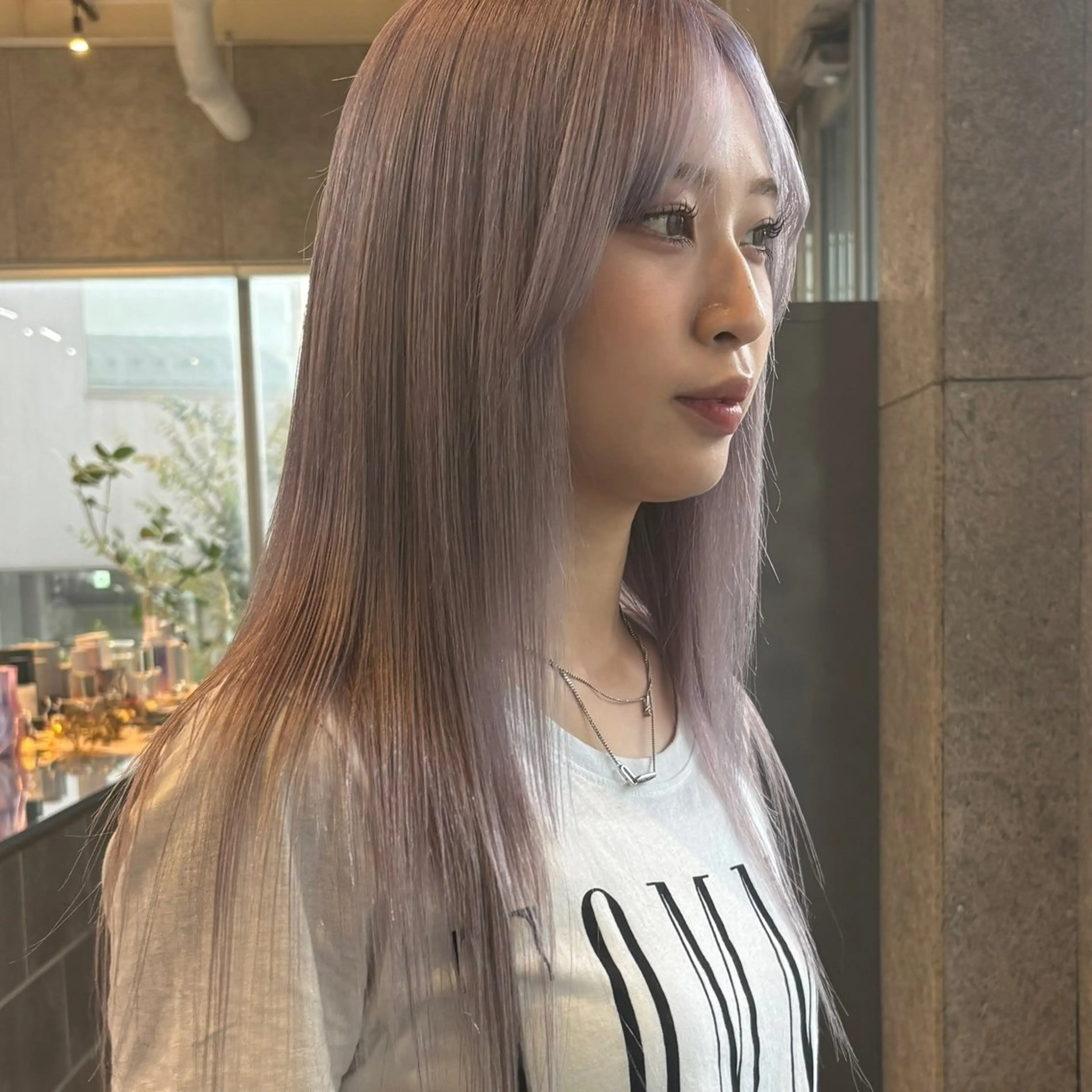 ロング カラー ヘアアレンジ ヘアカラー ブリーチカラー特化 🥣/渡邉日向のヘアスタイル