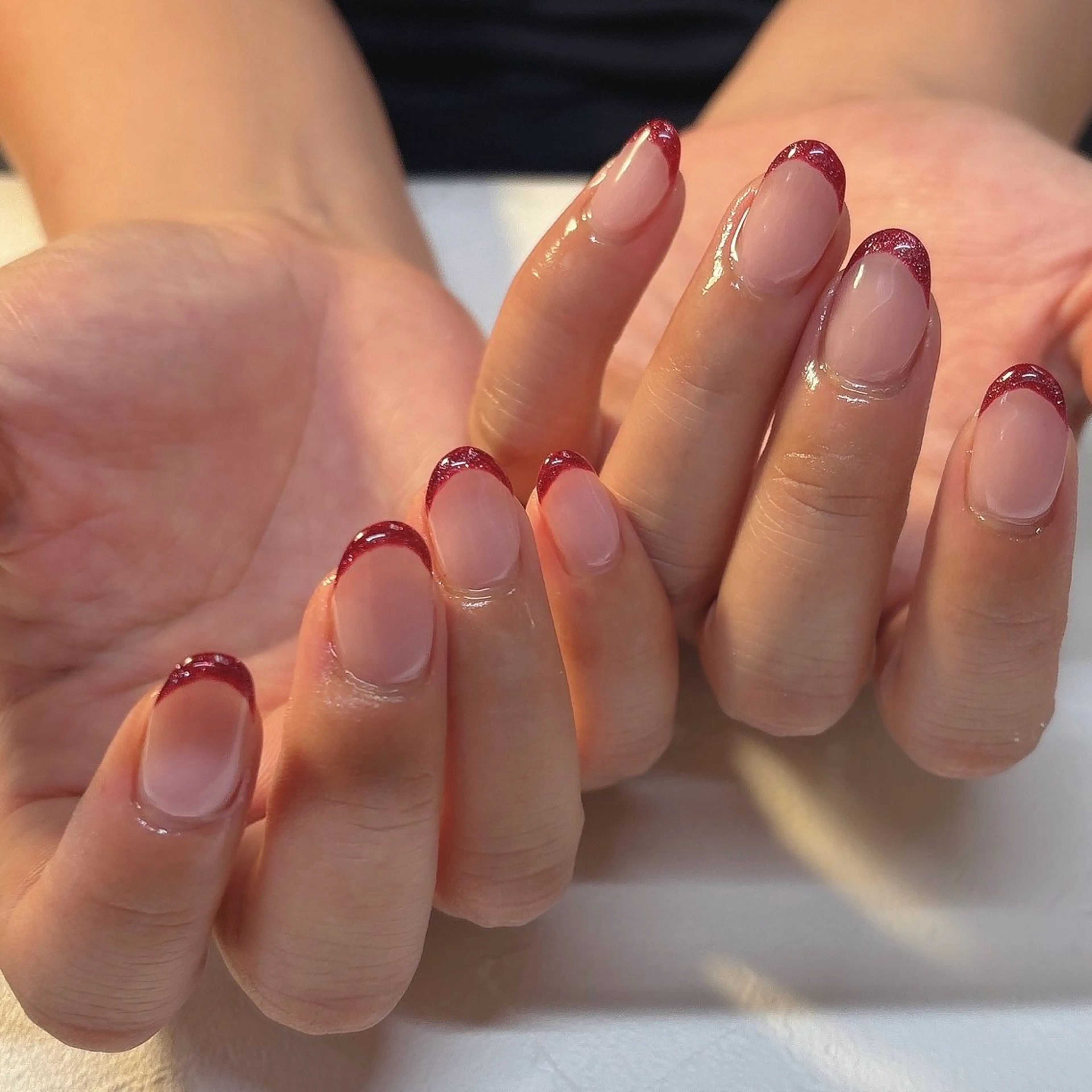 ネイル フレンチネイル ハンドネイル nails 🎀meのネイルデザイン