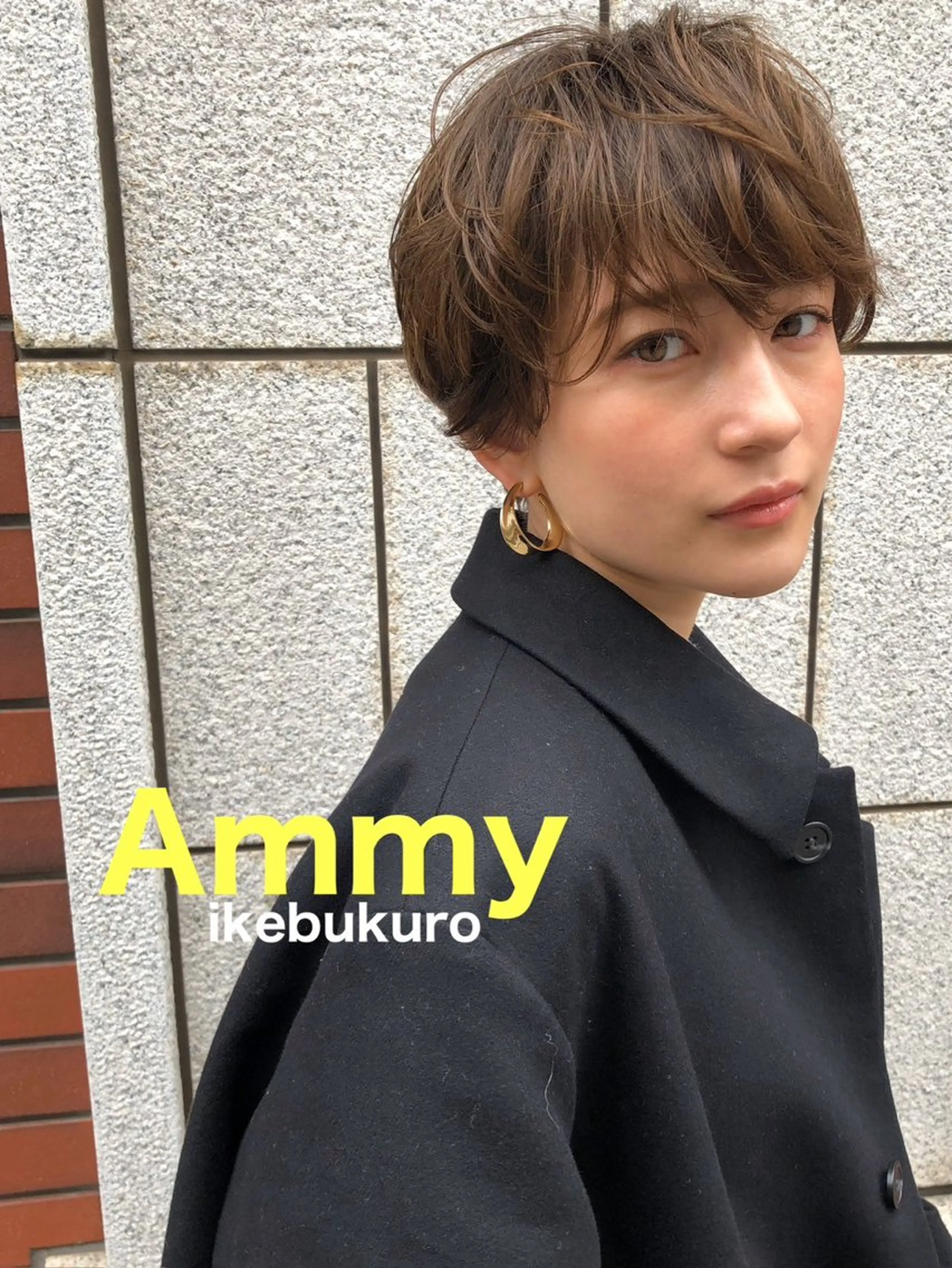 ショート 韓国風パーマ/ 韓国ヘア/大森千寛のヘアスタイル