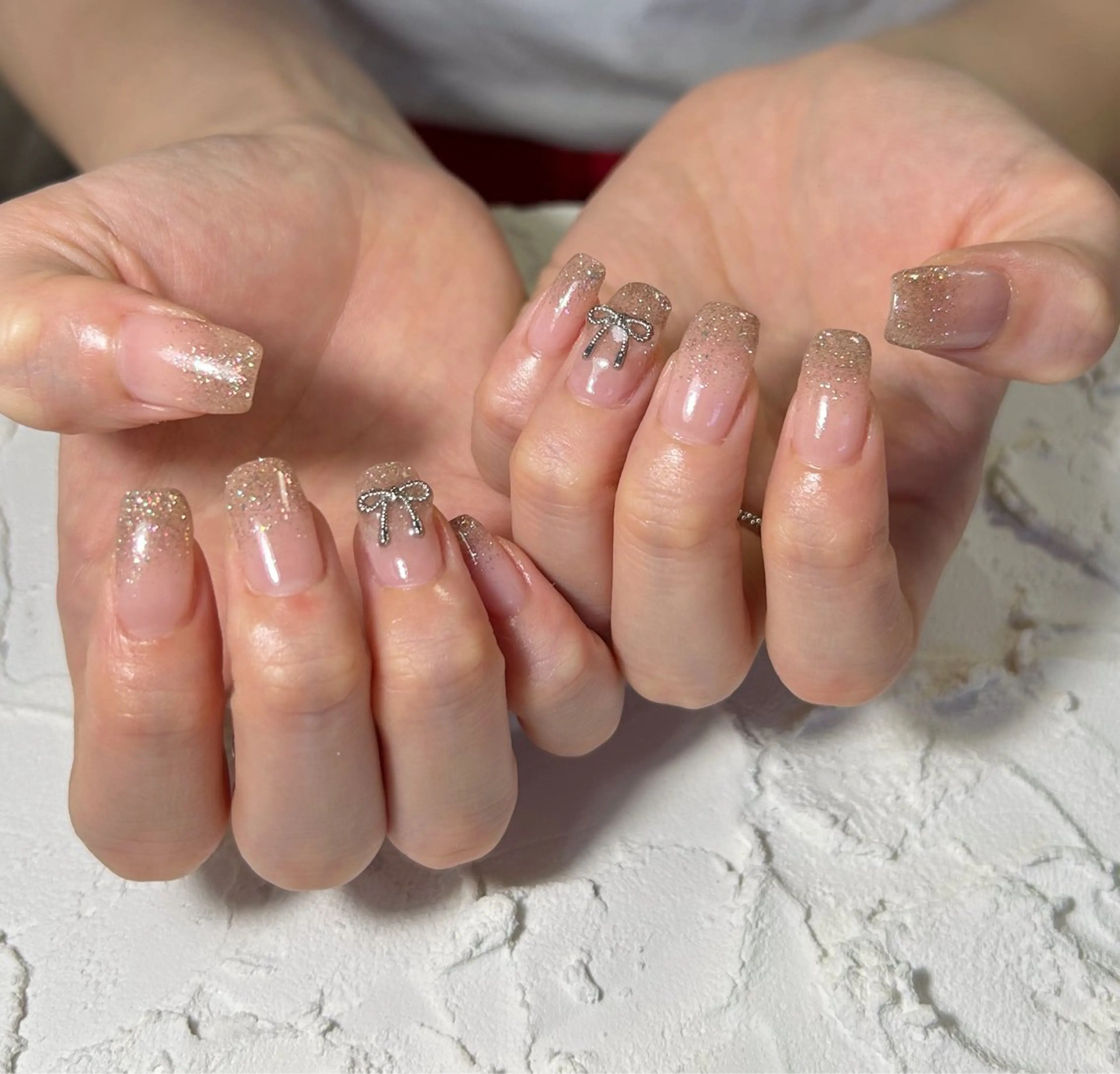 ネイル フラッシュネイル グラデーション ハンドネイル Lofinails ちひろのネイルデザイン