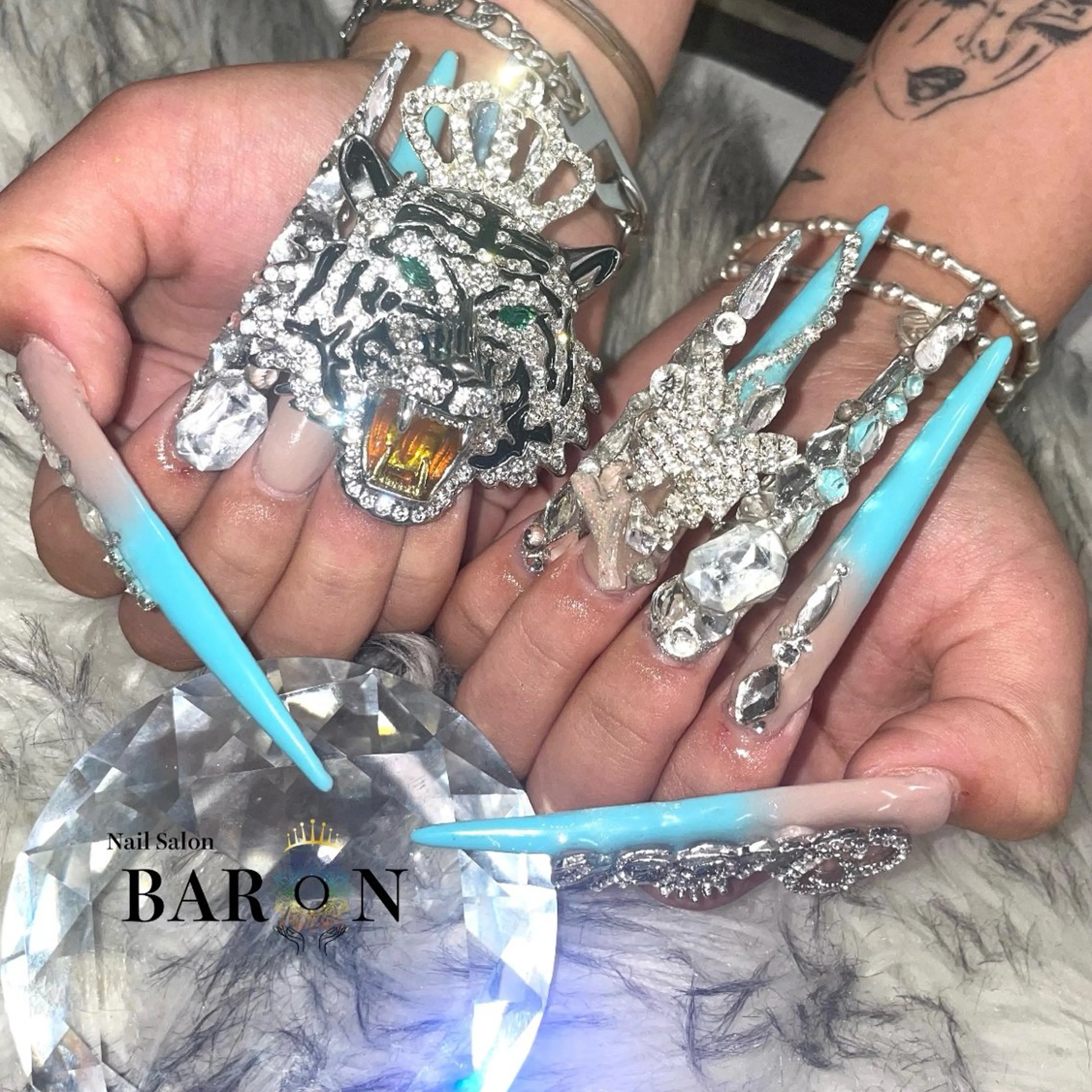 ネイル ハンドネイル ♛︎BARON♛︎ RIKAのネイルデザイン