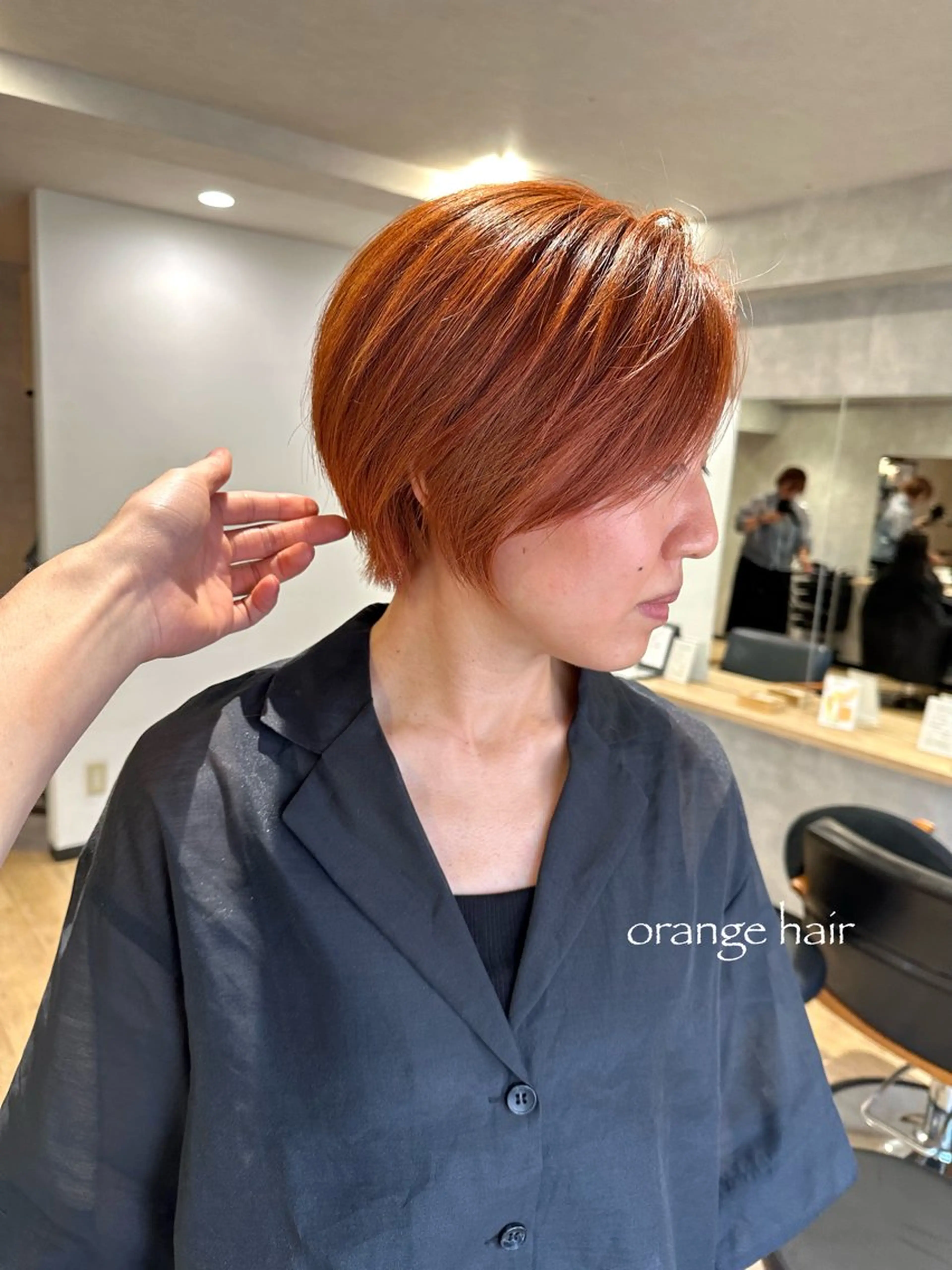 ショート カラー カット ヘアカラー トリートメント 🍃ショートヘア🍃 北林春樹のヘアスタイル