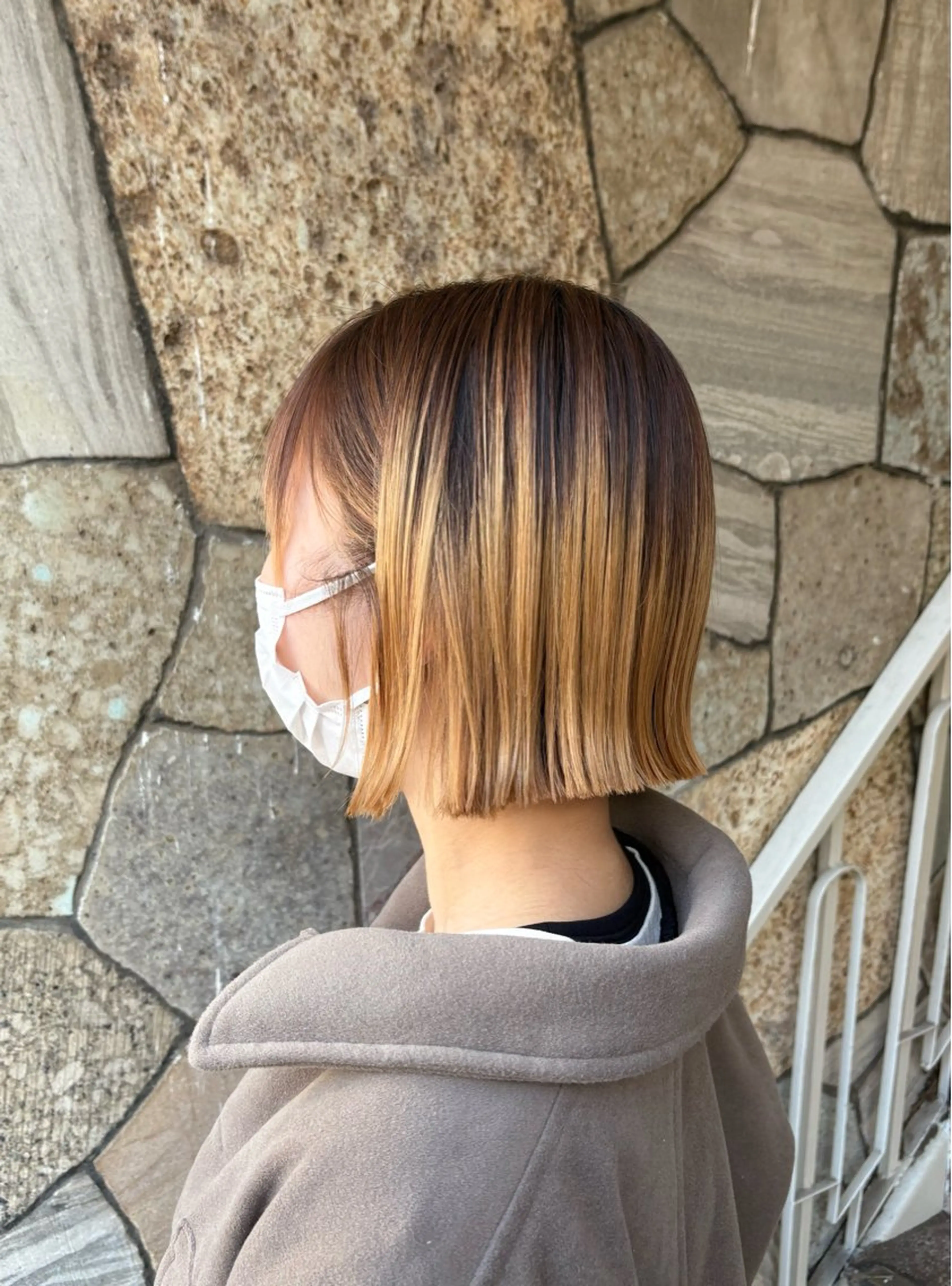 【平日限定!!💫】切りっぱなしボブ✨(ワンレングスカット💇♀️)*どんな長さでも大丈夫です🎀◎の写真