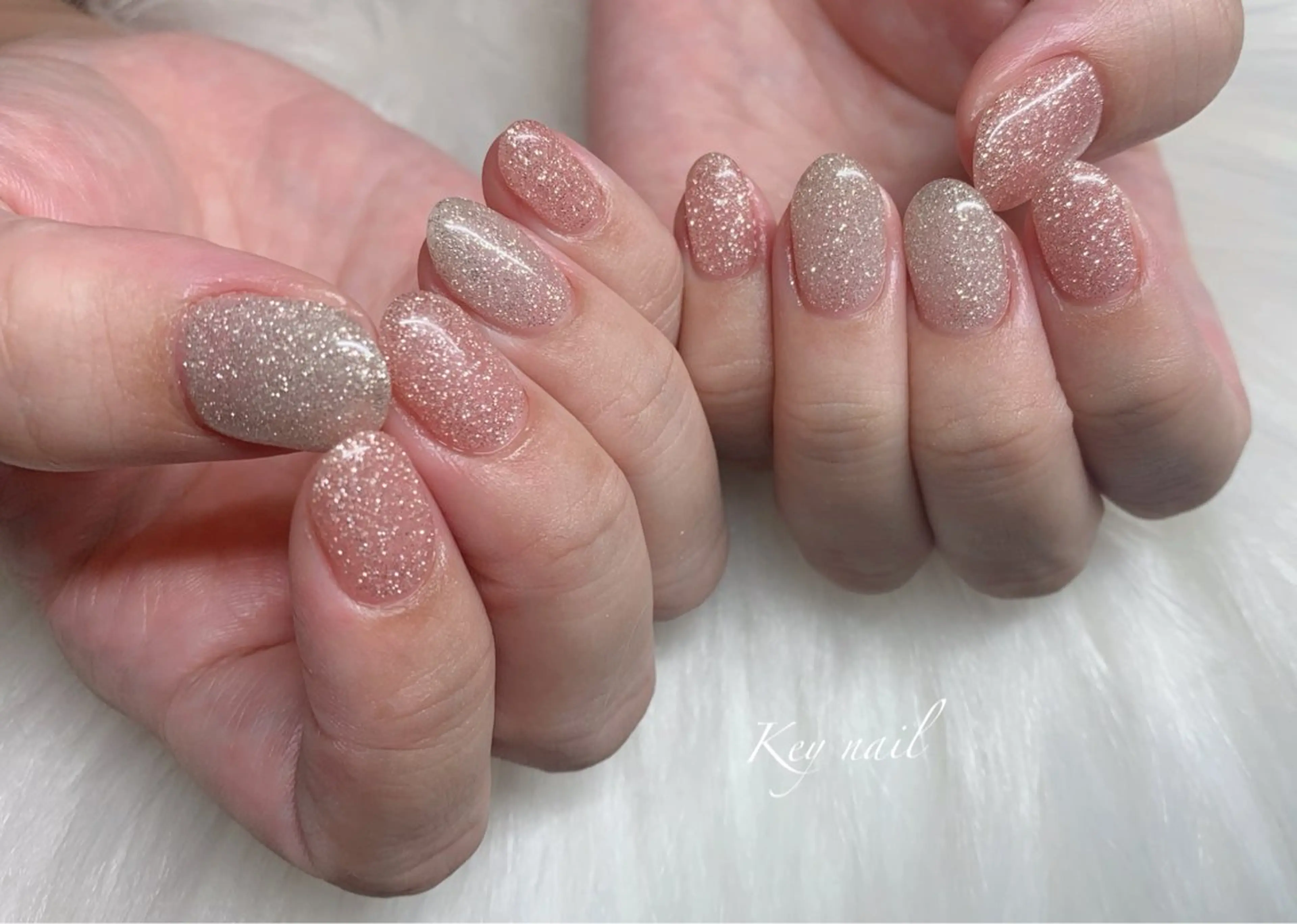 ネイル フラッシュネイル Key nailのネイルデザイン