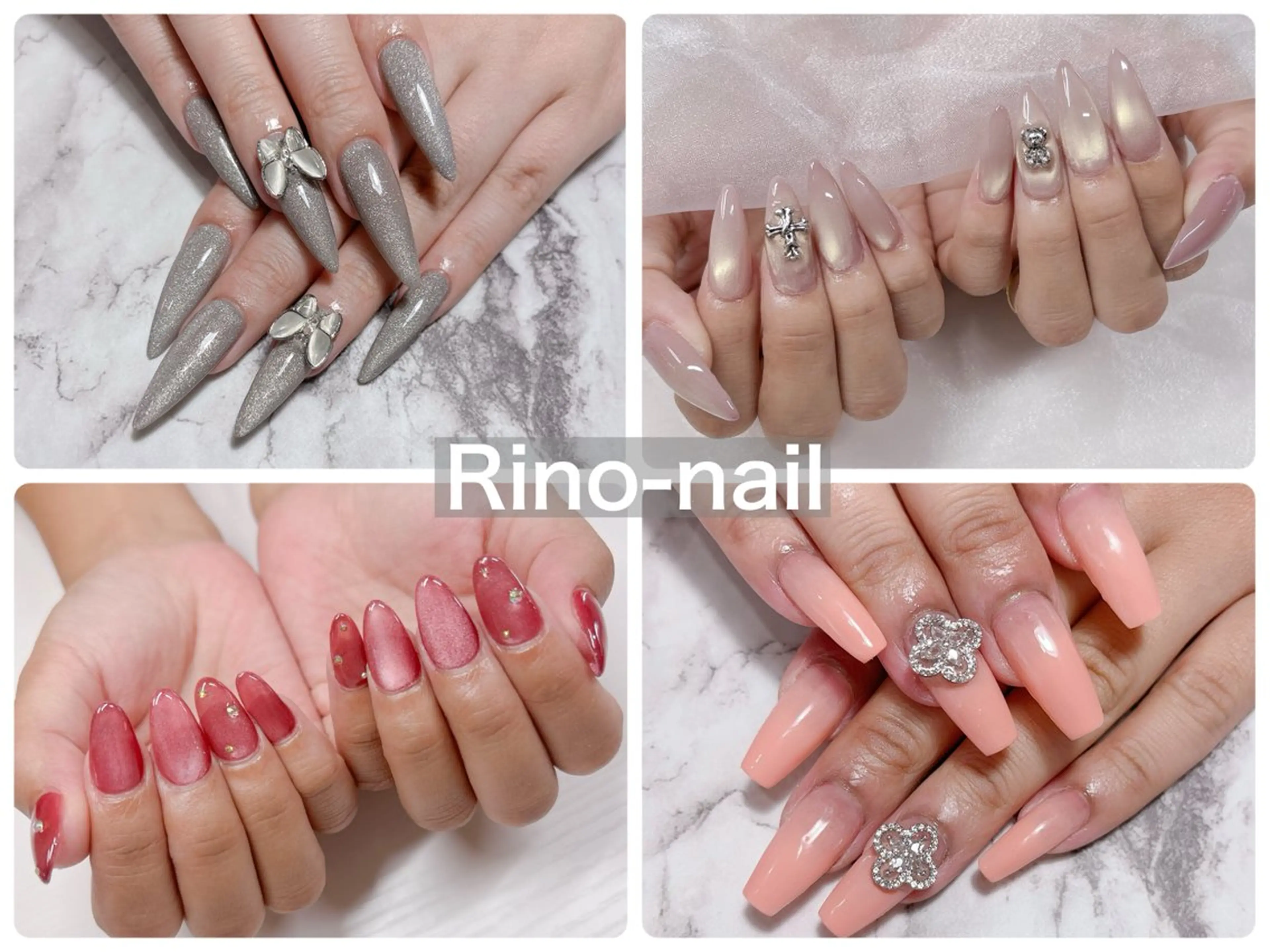 ネイル ハンドネイル 園田 りののネイルデザイン