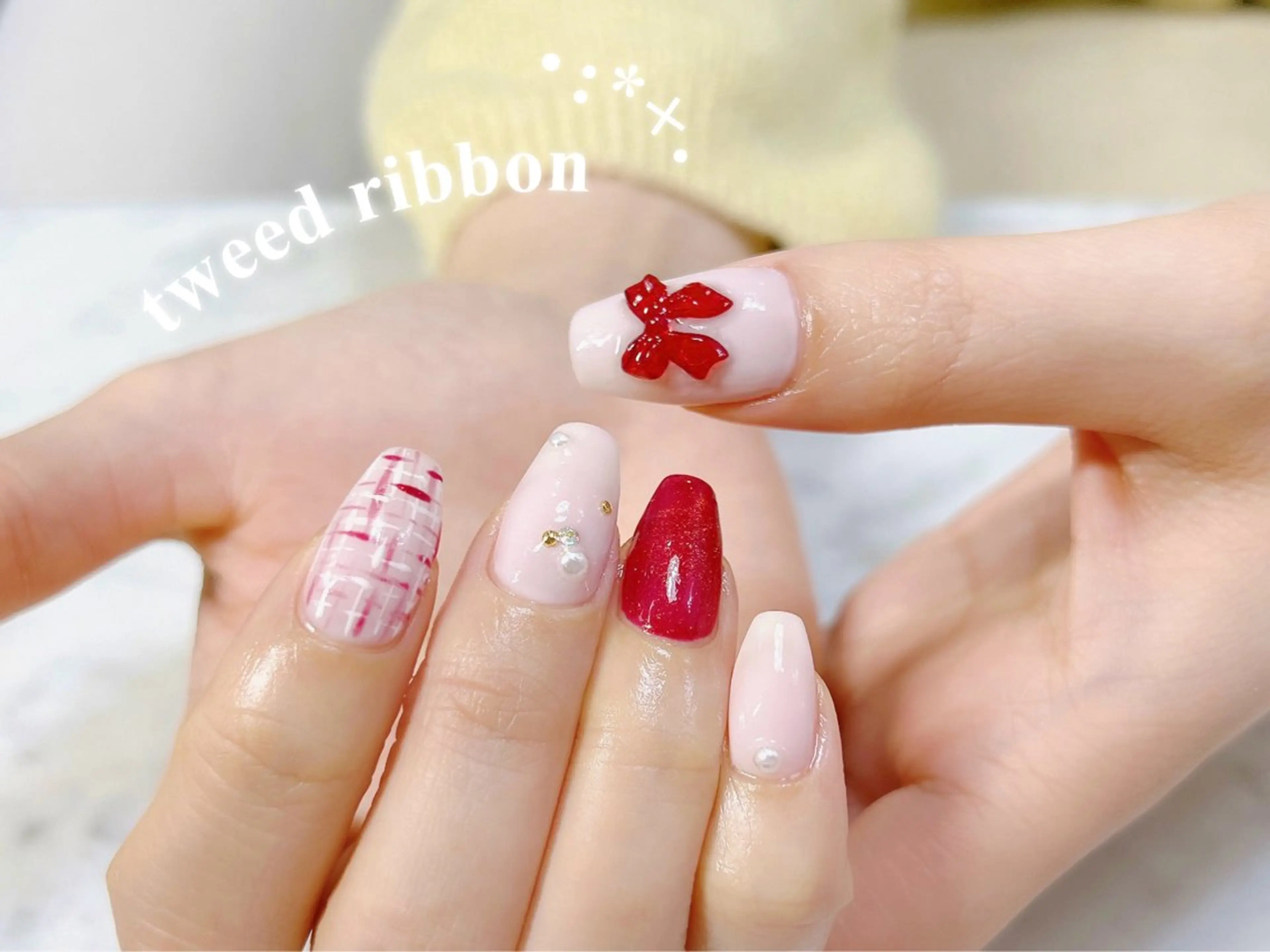 ネイル ハンドネイル CHIC nail 🎀目黒/パラジェルのネイルデザイン