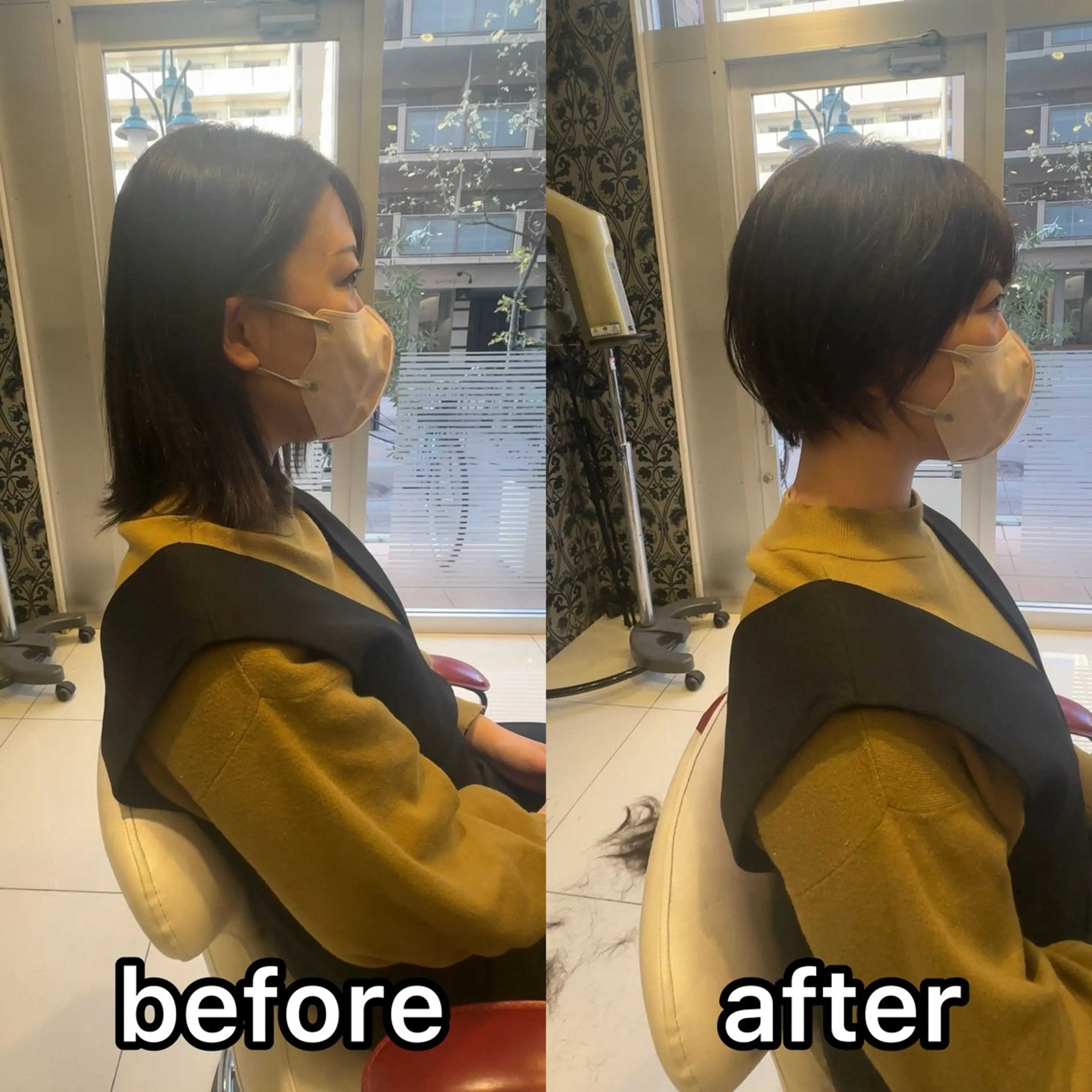 ショート 益野 凌のヘアスタイル