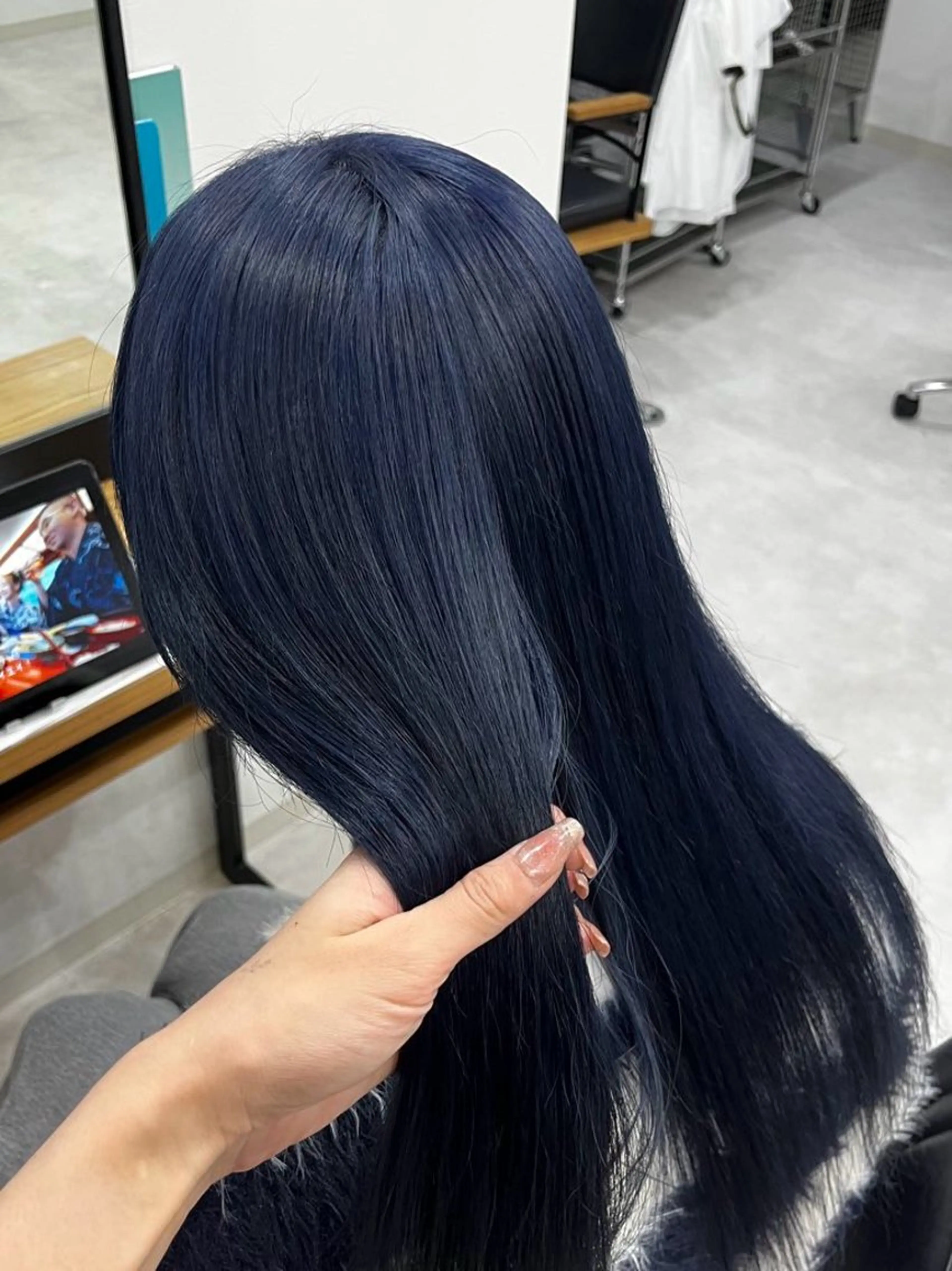 ロング ショートボブ ボブ ハイライト レイヤーカット 縮毛矯正 カット ヘアカラー SUZU/岡山/矯正 ブリーチ/レイヤーのヘアスタイル