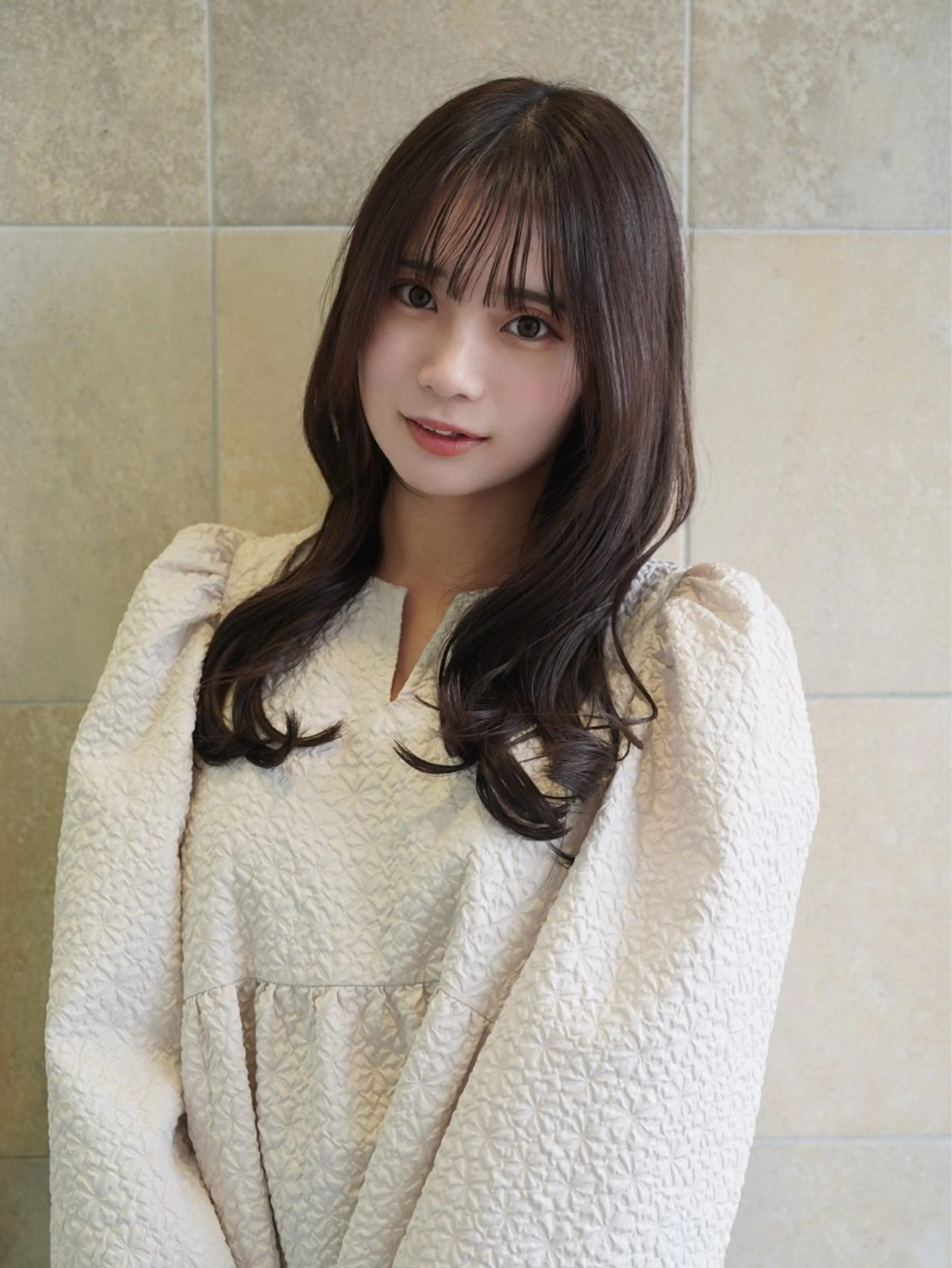 ロング カラー ヘアアレンジ ブリーチ 透明感カラー レイヤーカット カット ヘアカラー レディースモデル募集 当日予約可/松田一成のヘアスタイル