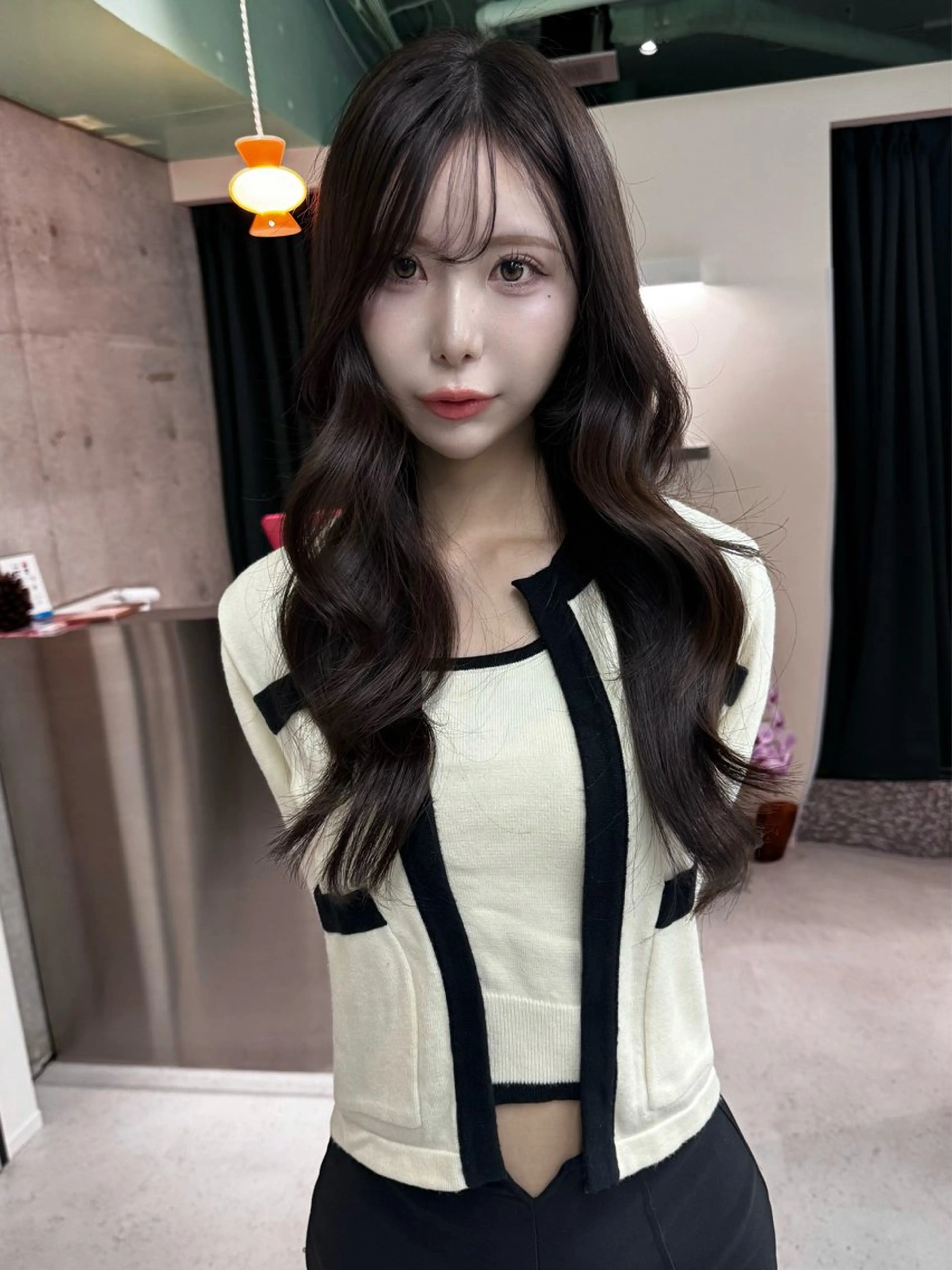 ロング カット ヘアカラー トリートメント 韓国ヘア特化 TAKESHIのヘアスタイル