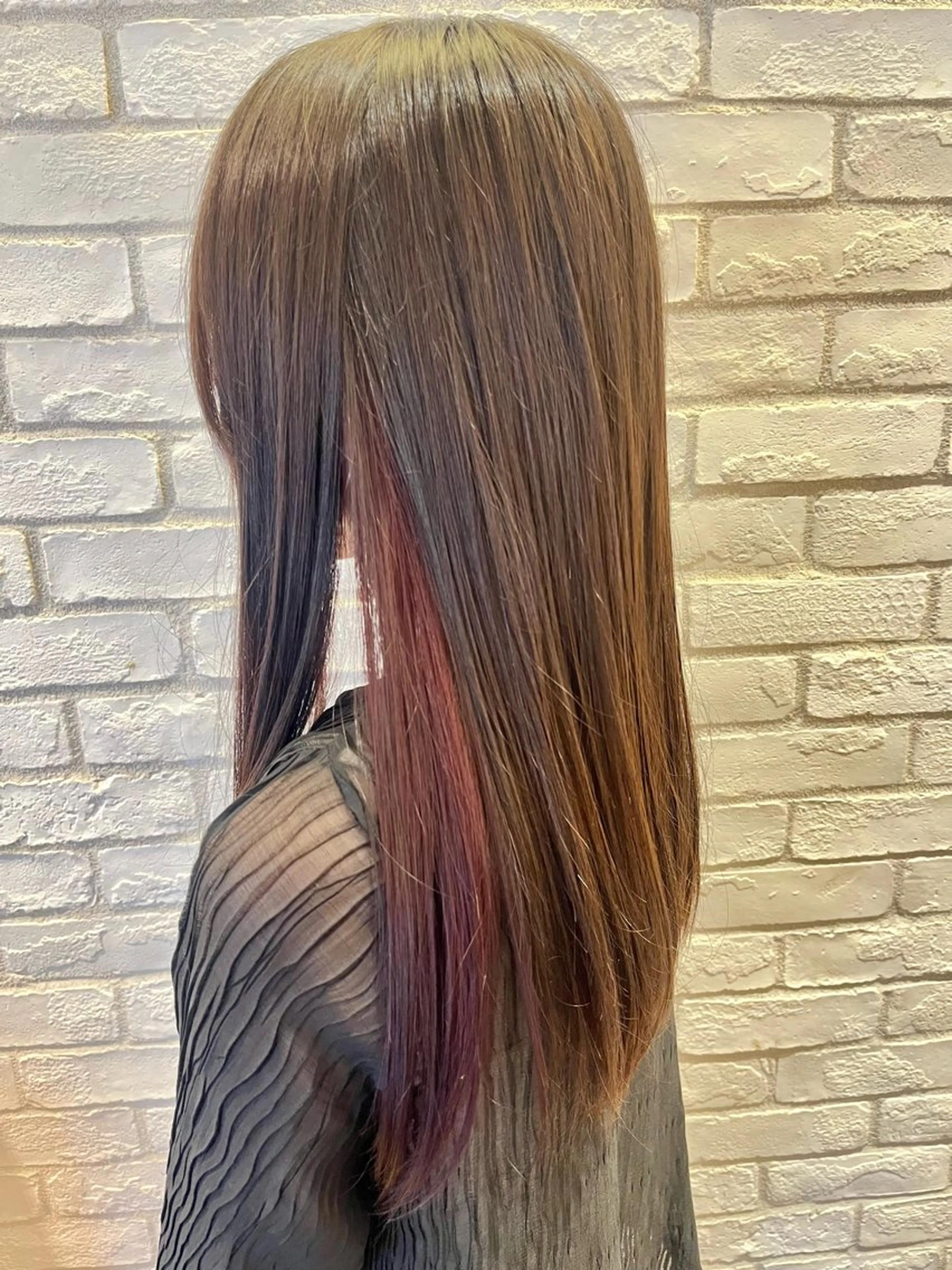 カラー イヤリングカラー preak 🖤mizuki🖤のヘアスタイル