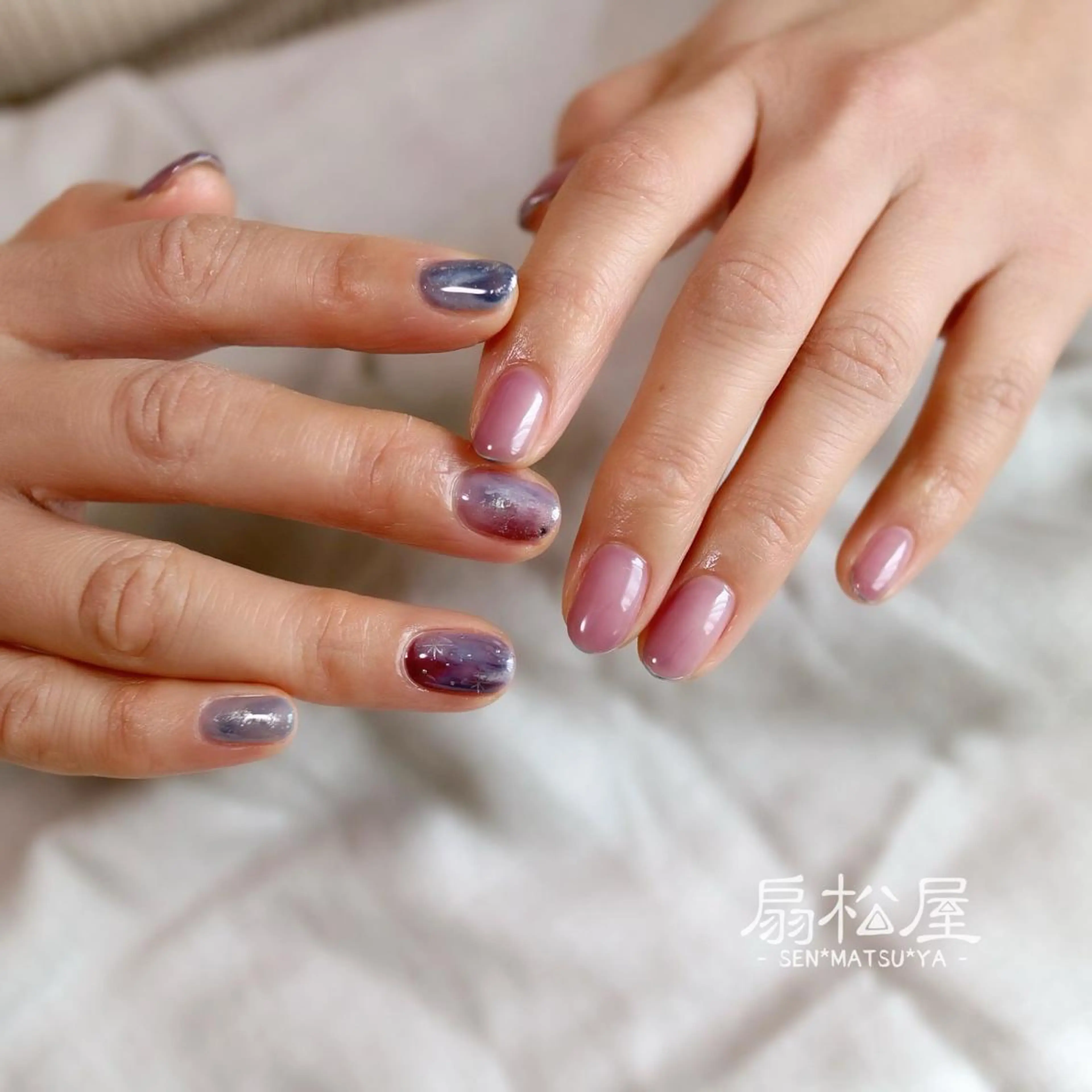 ネイル 扇松屋 marie.nのネイルデザイン