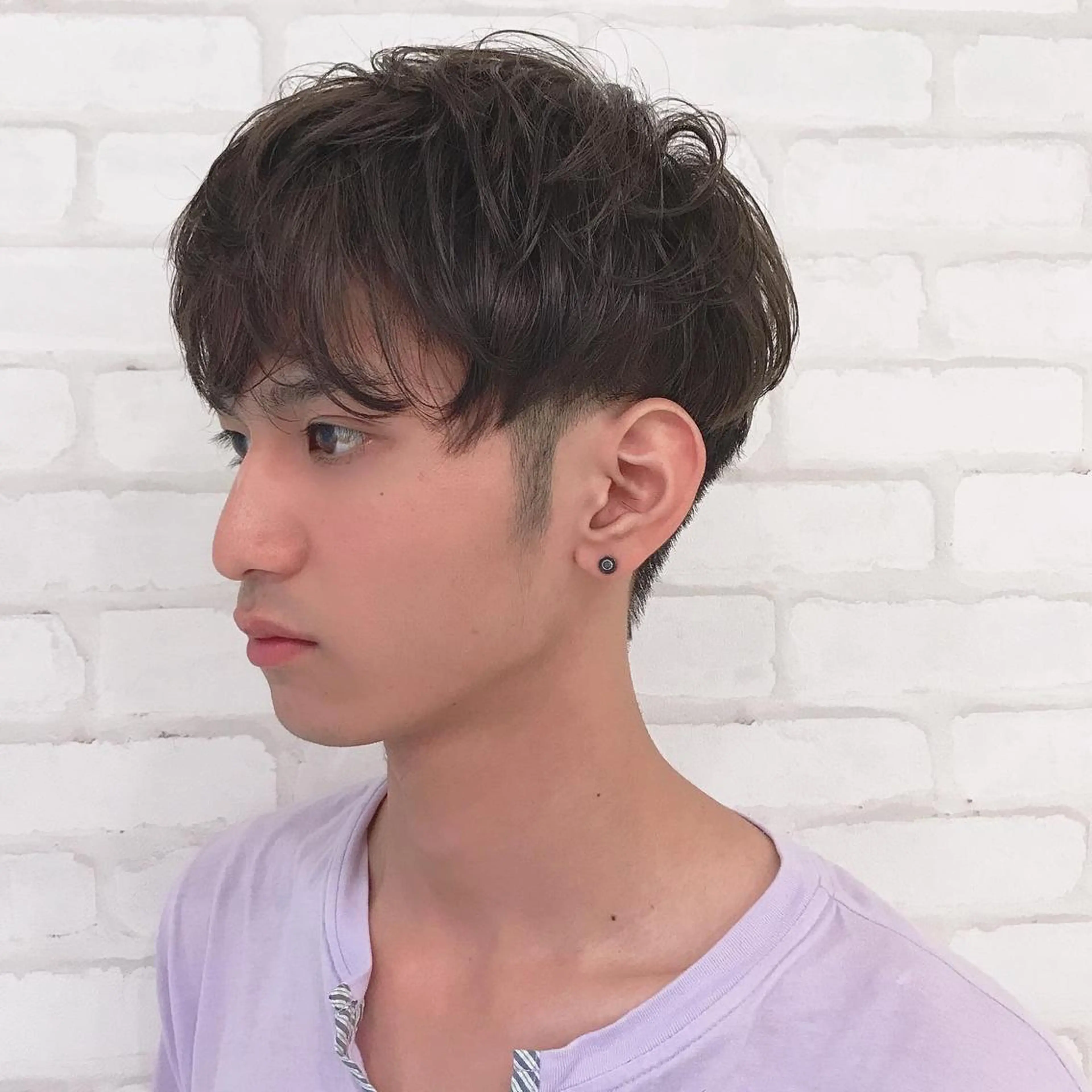 カラー メンズ メンズ韓国風 abilita AZUSAのヘアスタイル