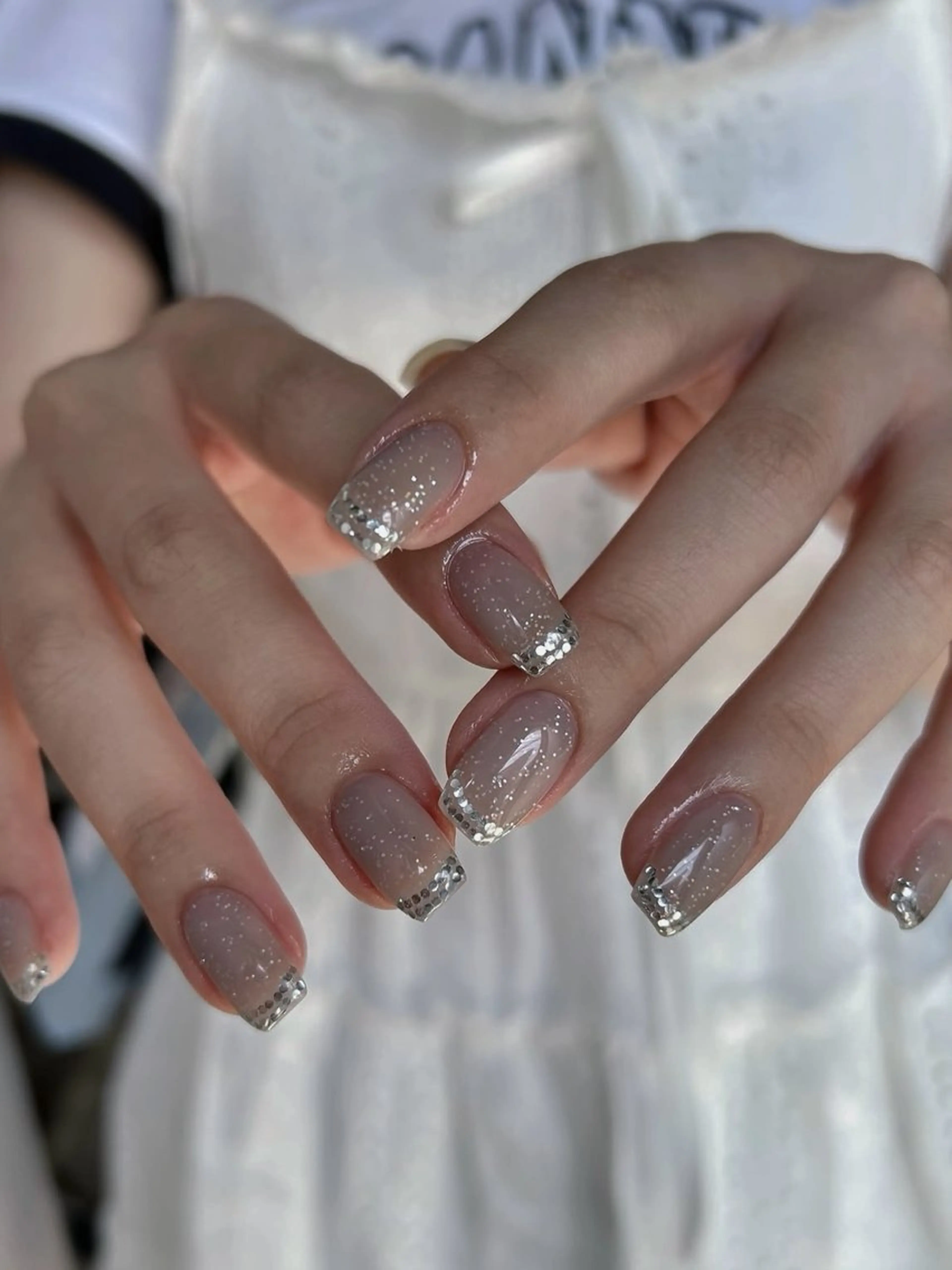 ネイル アートネイル 韓国ネイル ニュアンスネイル ぷっくりネイル ハンドネイル ハンドケア talo .のネイルデザイン