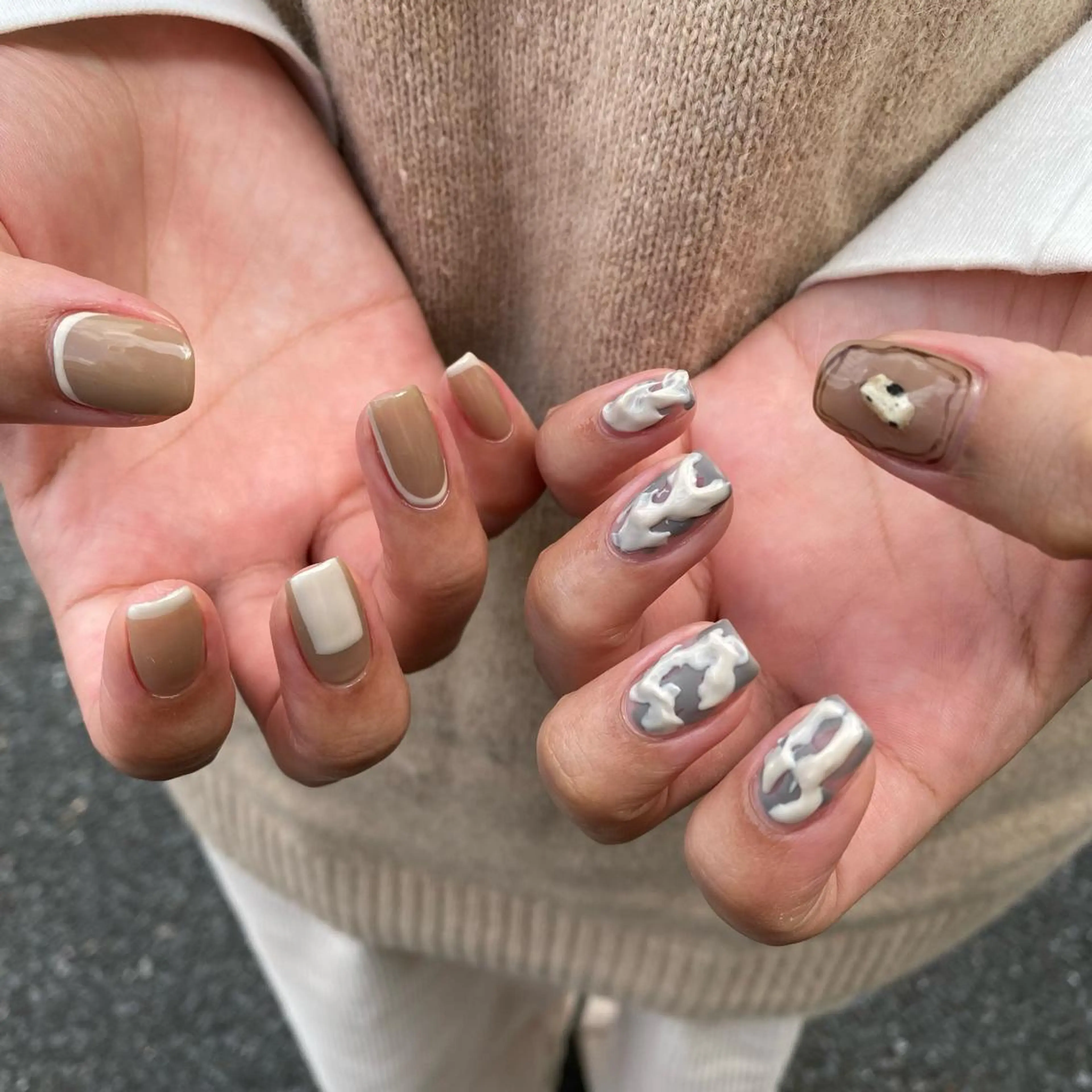 ネイル 下道 舞優のネイルデザイン