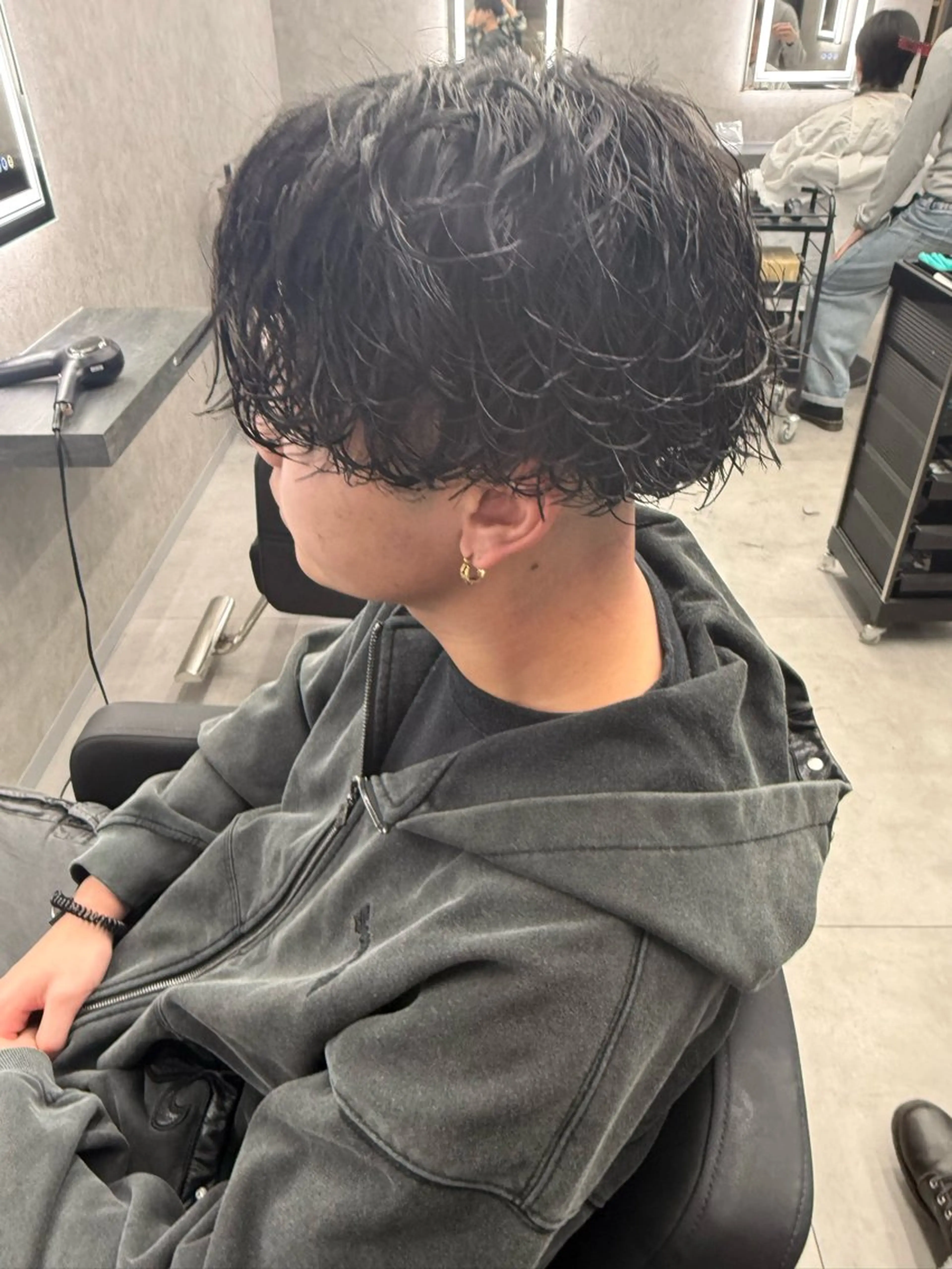 ミディアム 本田 春音のヘアスタイル