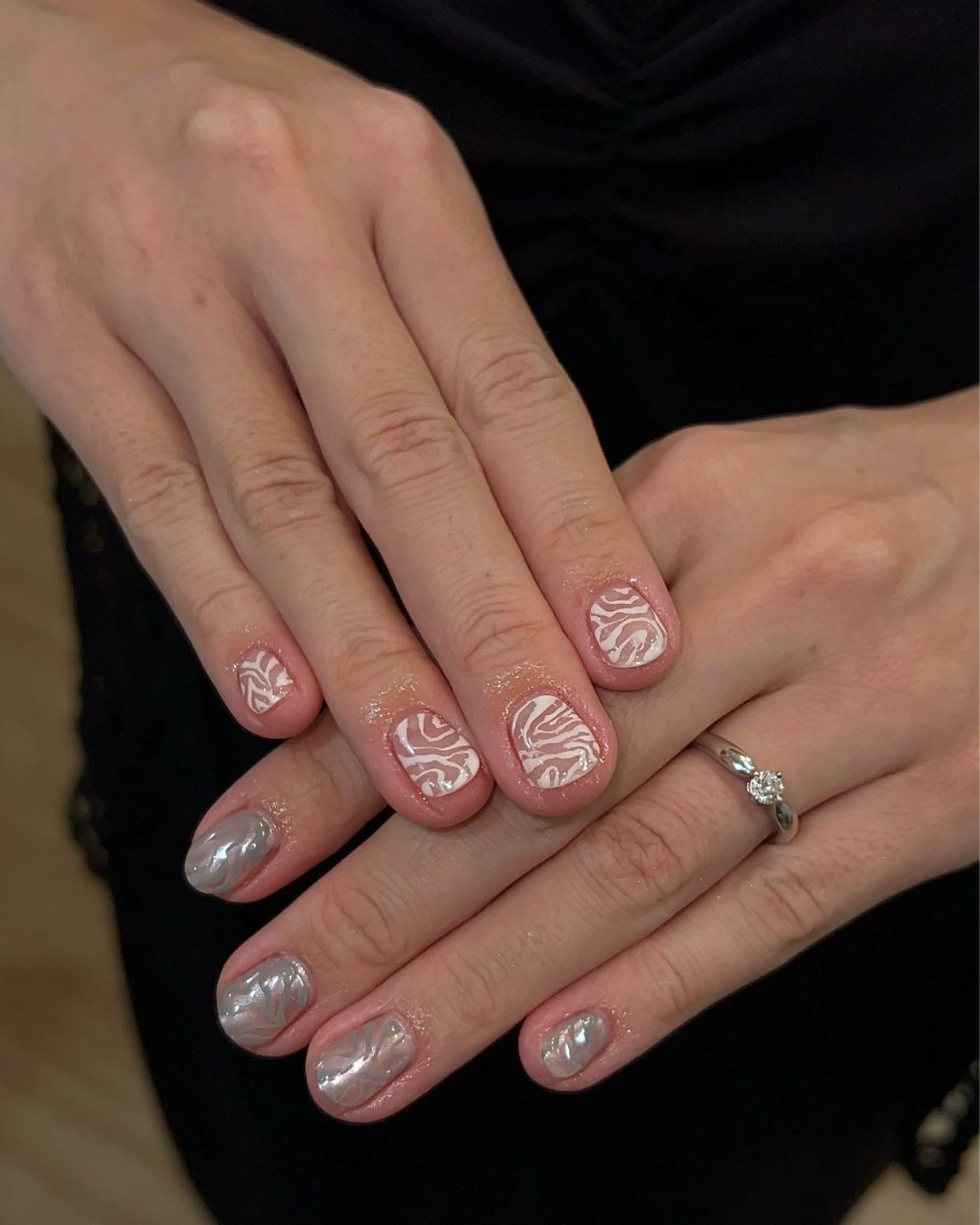 ネイル ハンドネイル フットネイル ハンドケア Nes.Nail所属・Miyagi Asamiのネイルデザイン