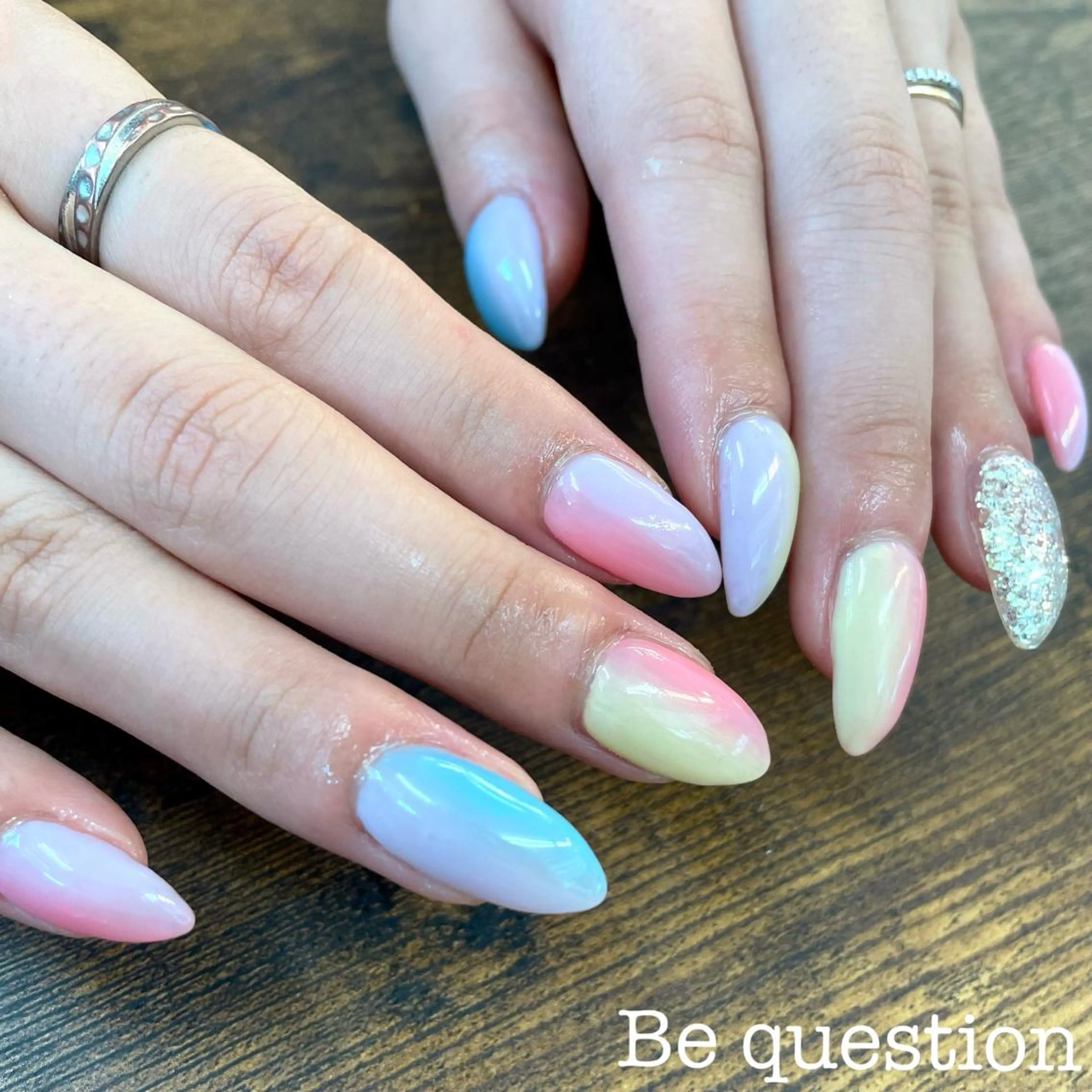 ネイル グラデーション ハンドネイル ueki junのネイルデザイン