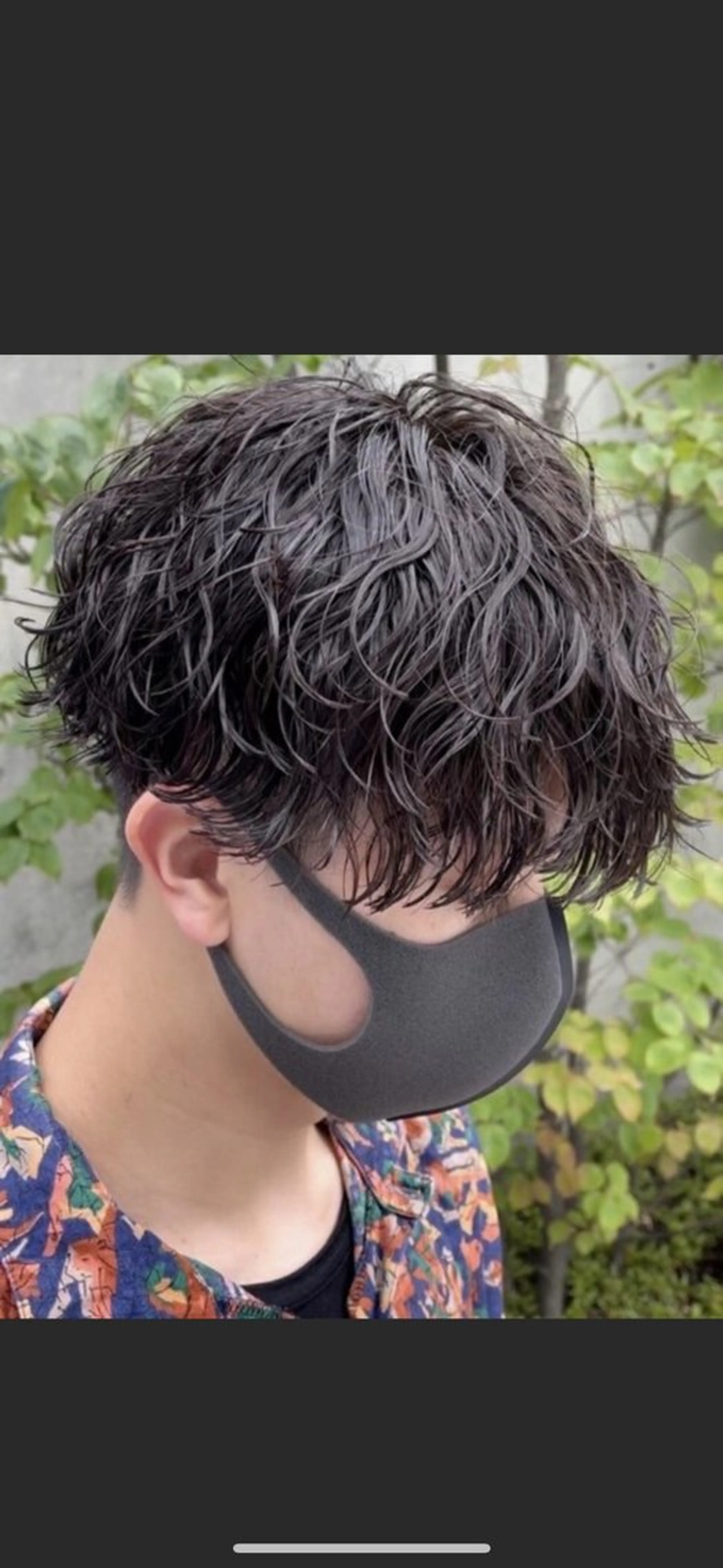 パーマ メンズ カット パーマ ☀️メンズパーマ☀️ /栄/新成のヘアスタイル