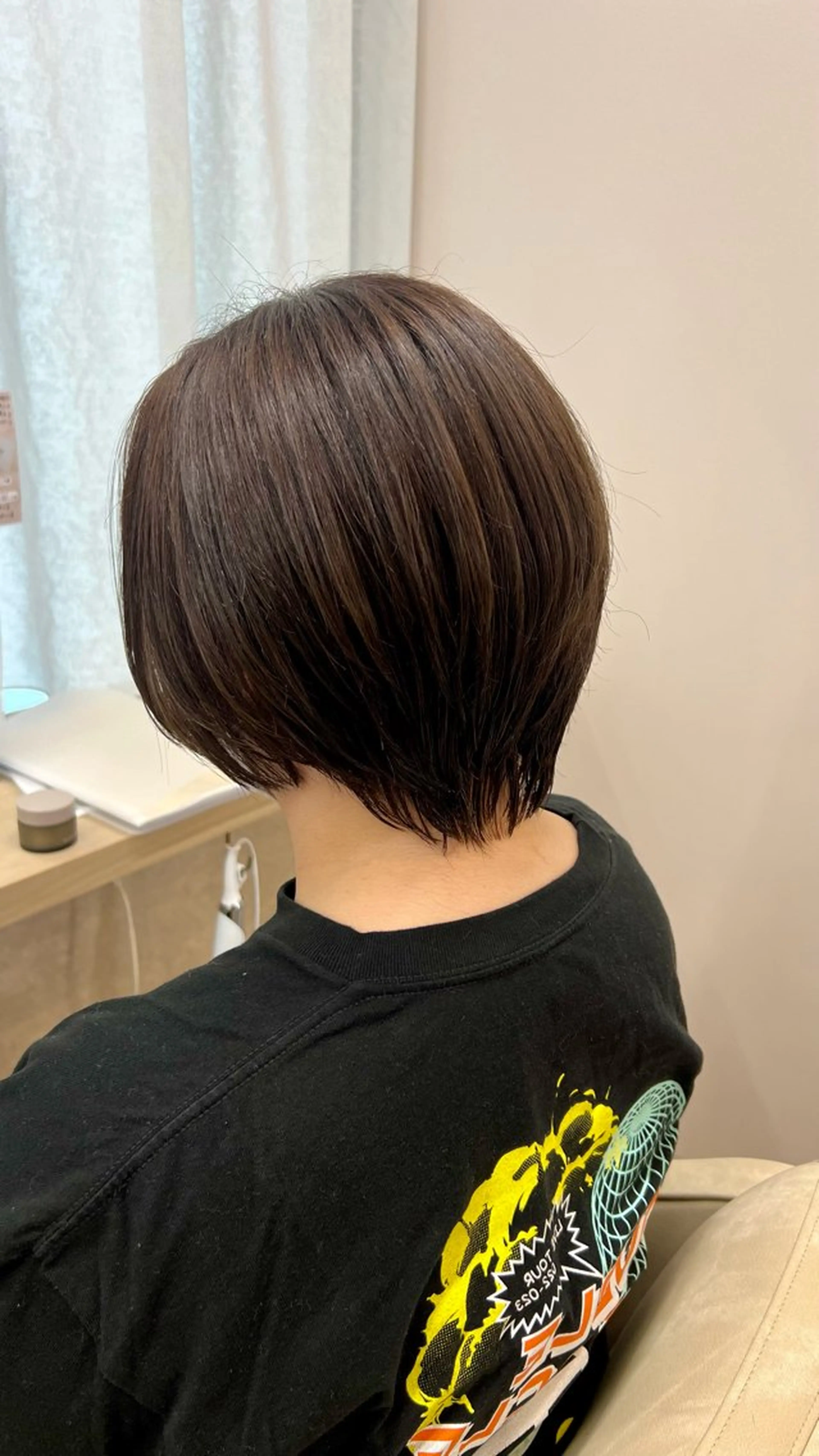 ショート カット ヘアカラー トリートメント 山下 稚葉 艶髪/透明感カラーのヘアスタイル