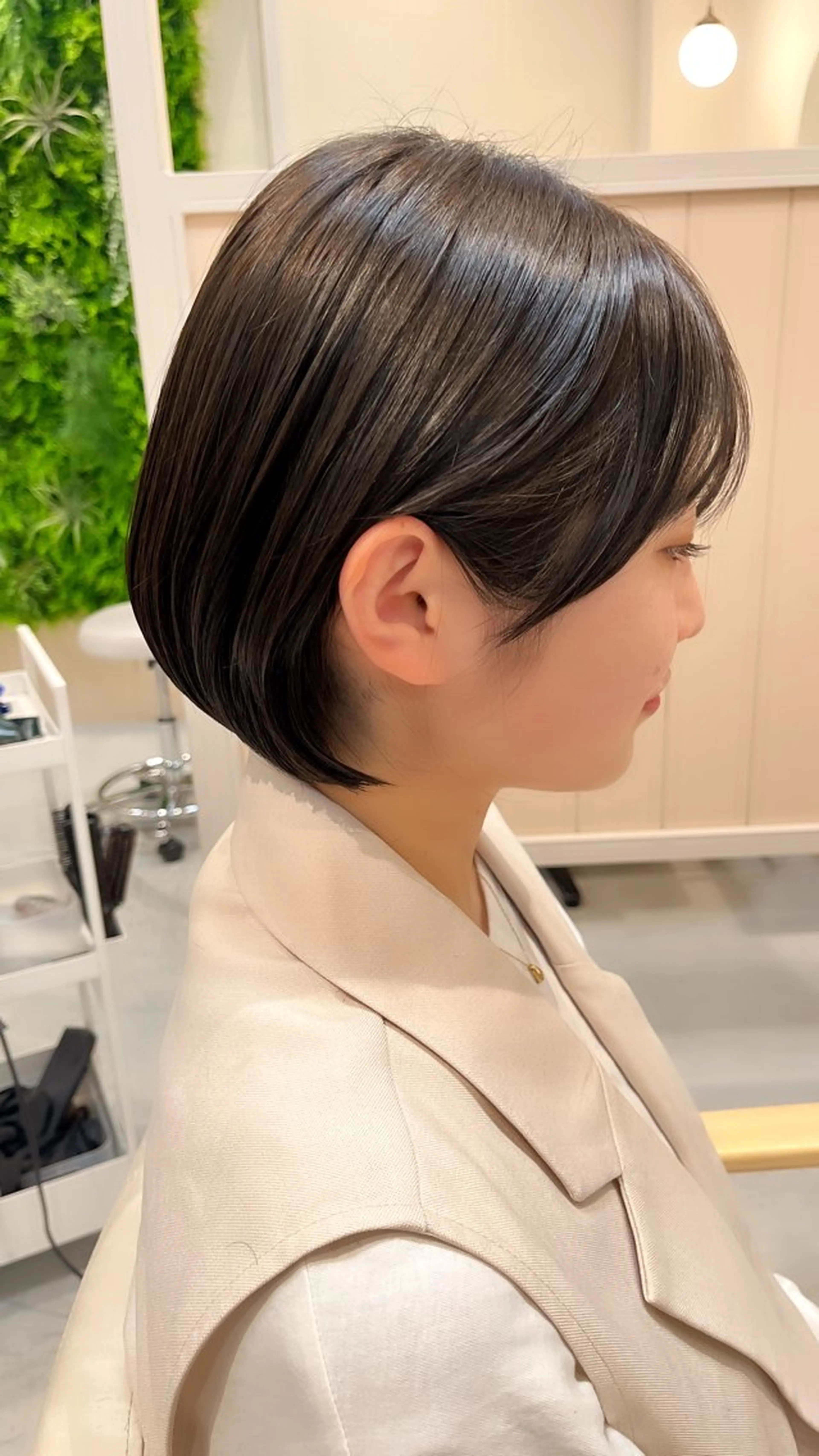 ショート 鹿毛 裕一郎のヘアスタイル
