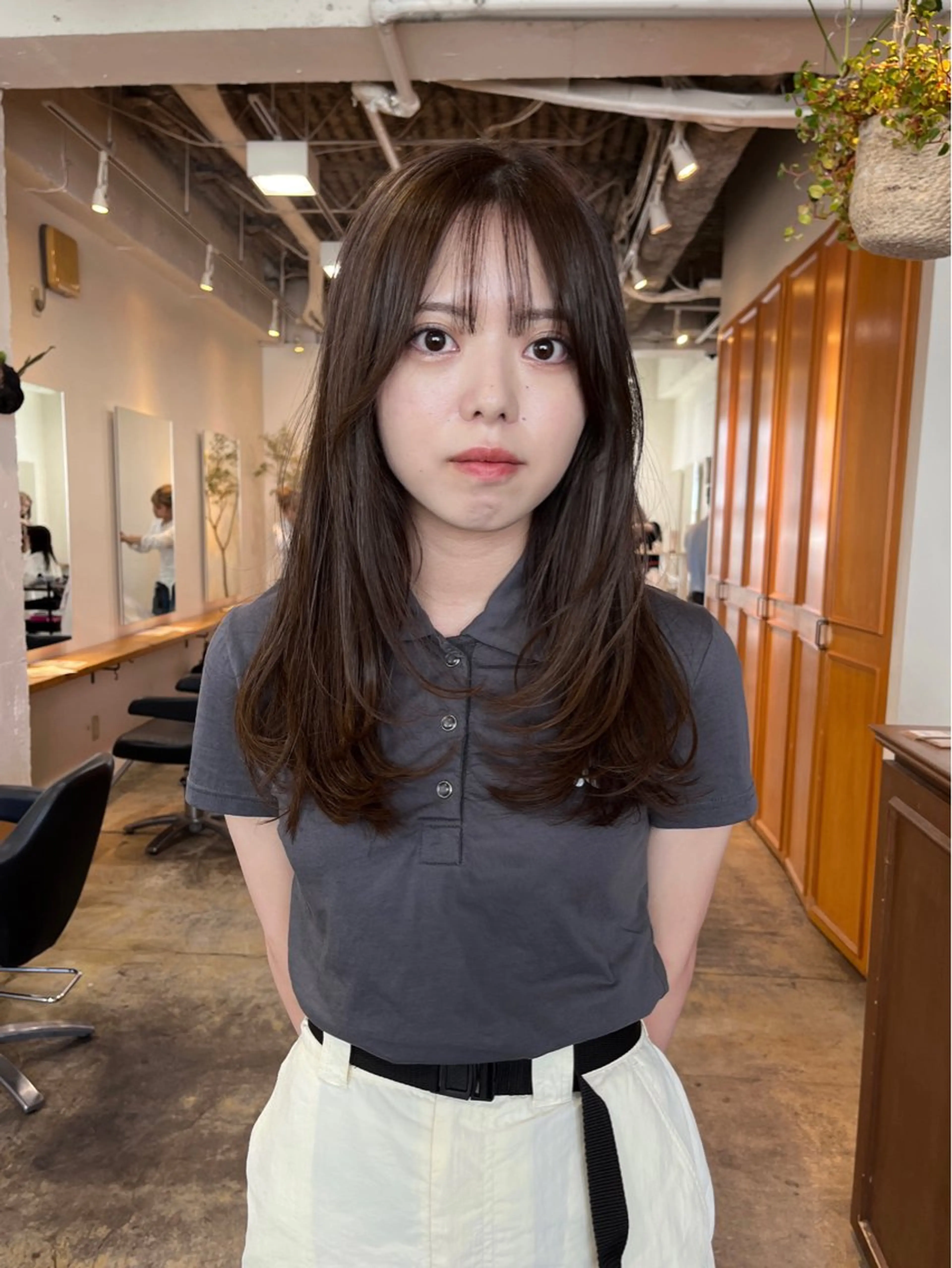 ミディアム カラー カット ヘアカラー トリートメント RYOMA/ 似合わせ🎧🤍のヘアスタイル