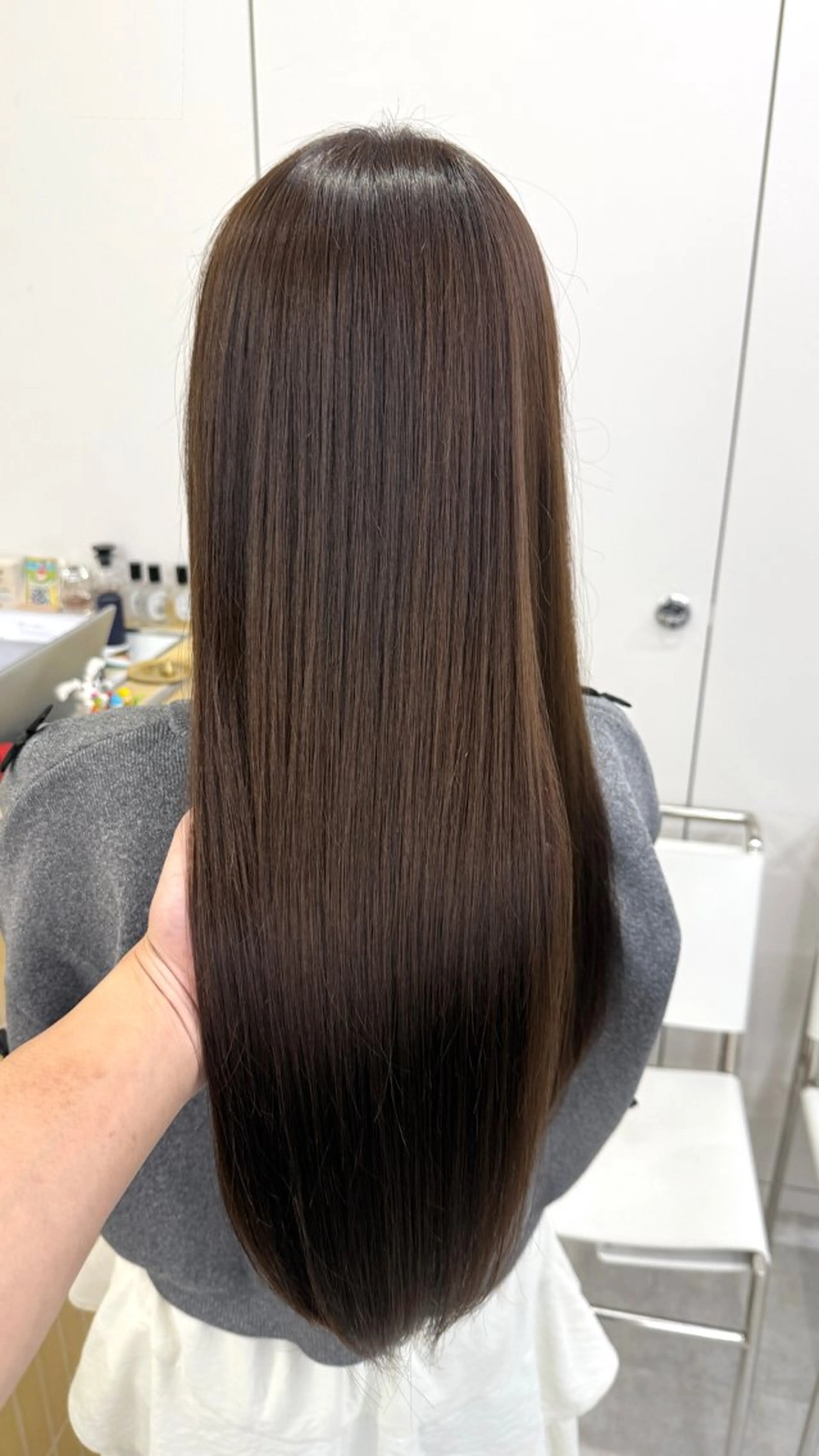 ロング カラー 縮毛矯正 トリートメント ヘアカラー トリートメント ヘアセット 顔まわり職人🇰🇷 韓国ヘア/KAITOのヘアスタイル