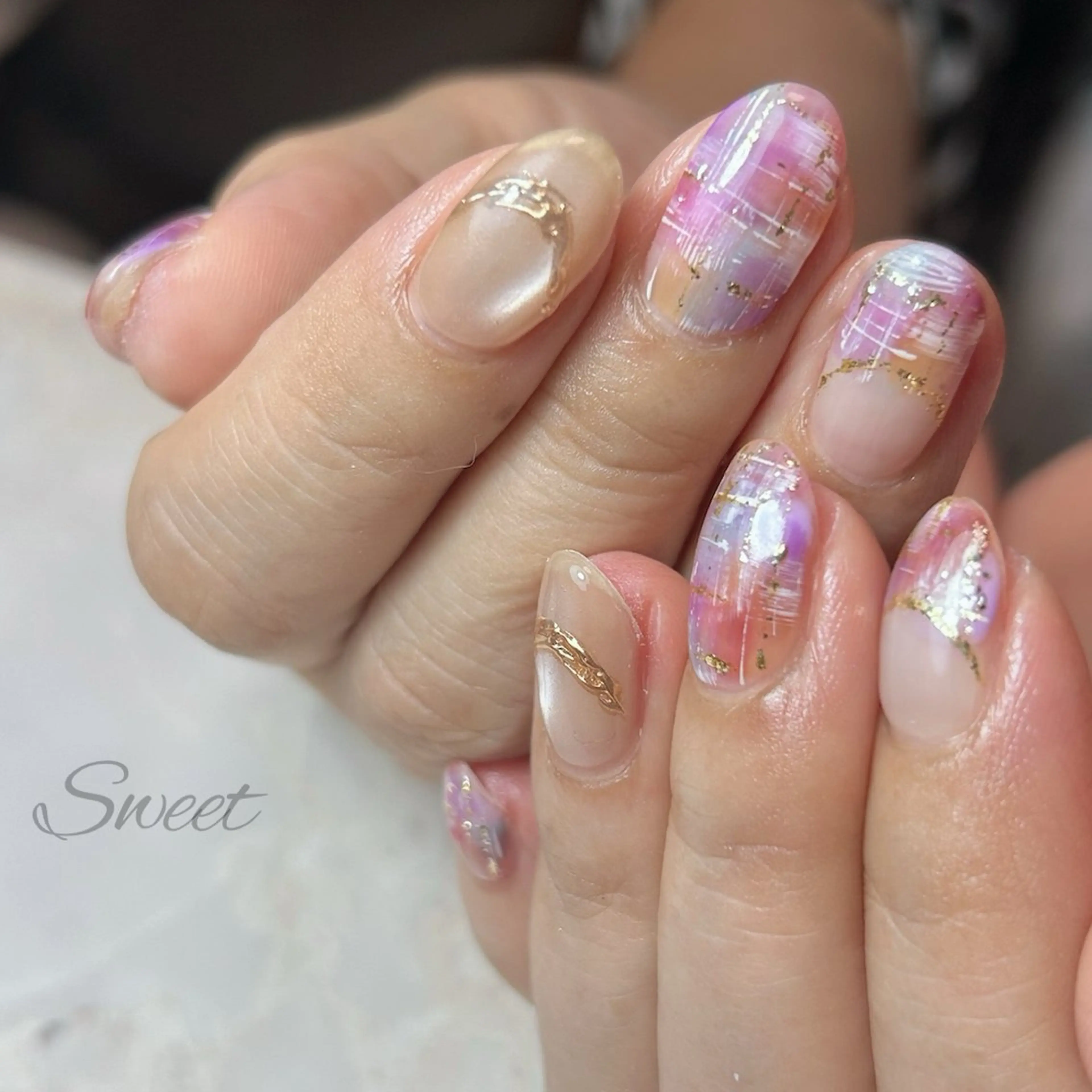 ネイル ハンドネイル sweet 仲野陽子のネイルデザイン