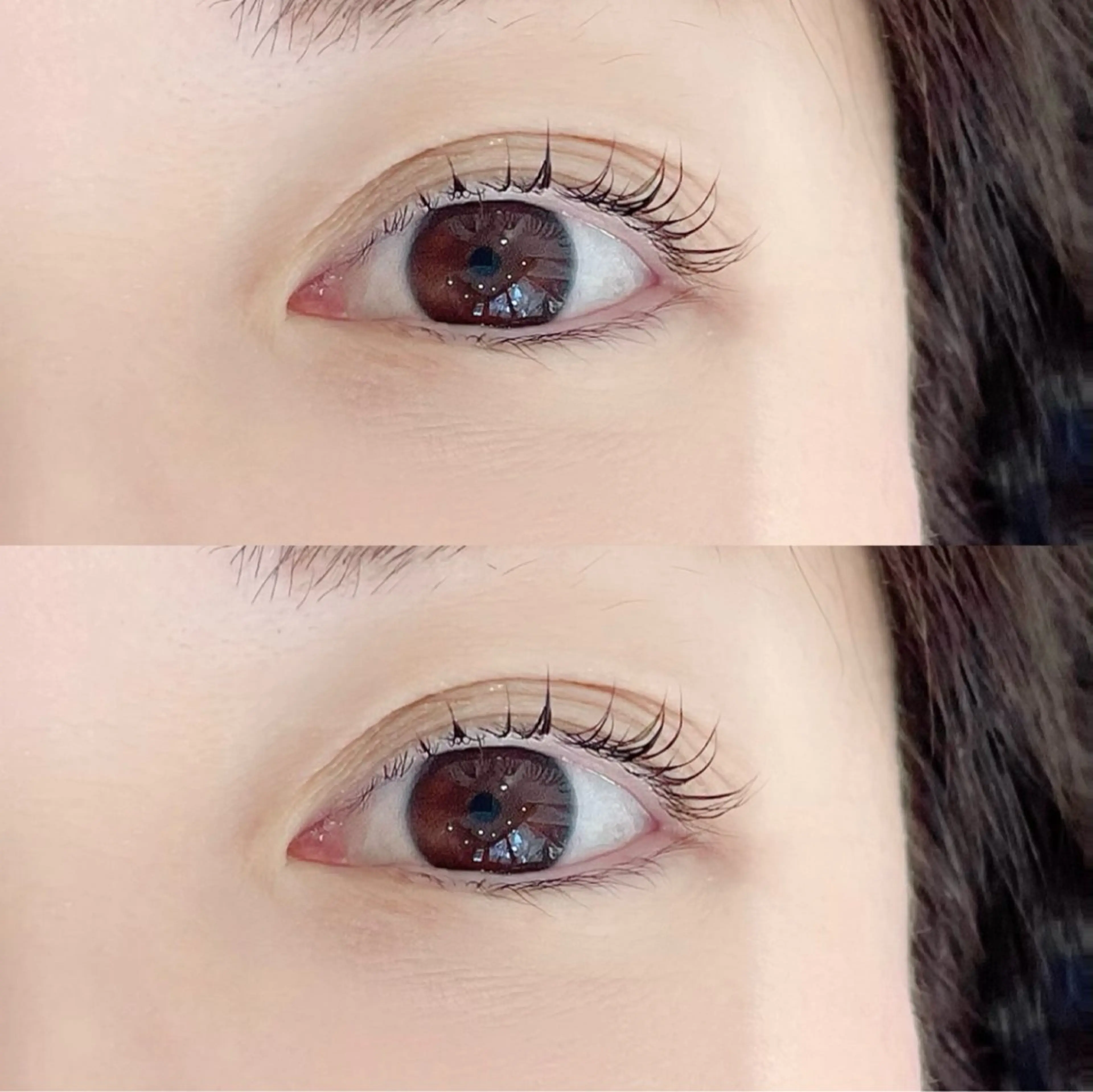 マツエク・マツパ 一重×まつ毛パーマ 豊田 希美のマツエク・マツパデザイン