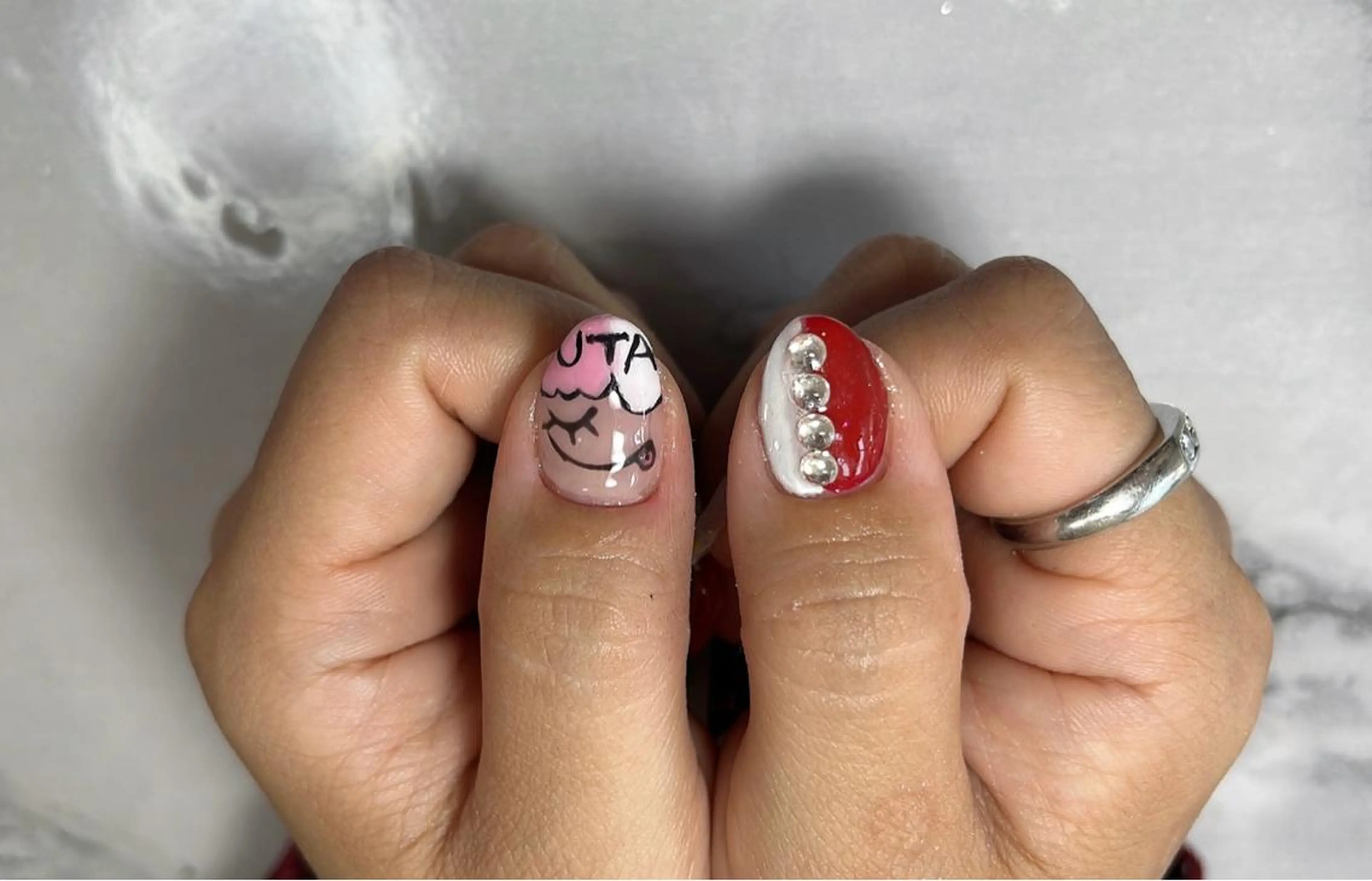 ネイル ジェルネイル 持ち込み Ruana Nailのネイルデザイン