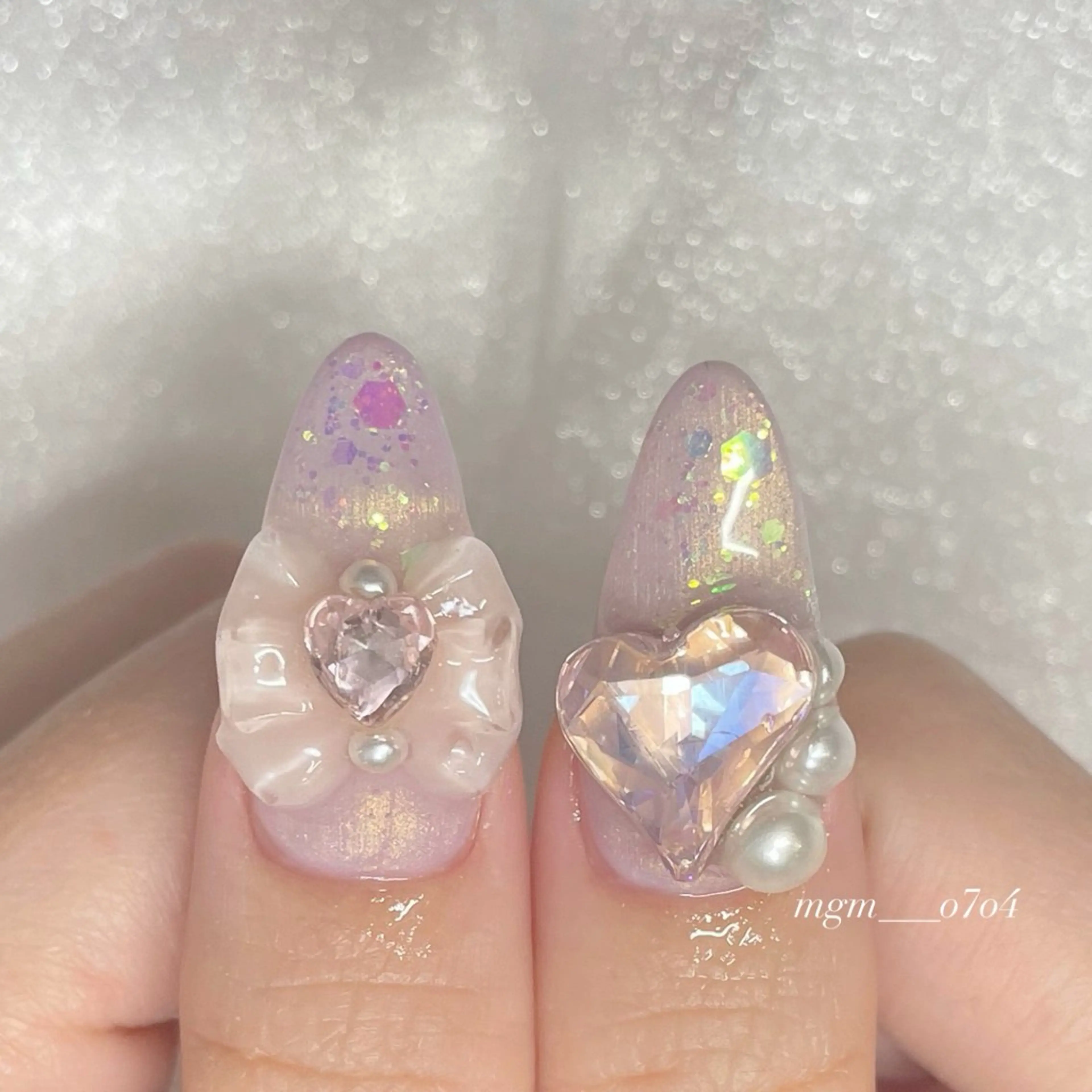 ネイル MoON...❤︎ MeGuのネイルデザイン