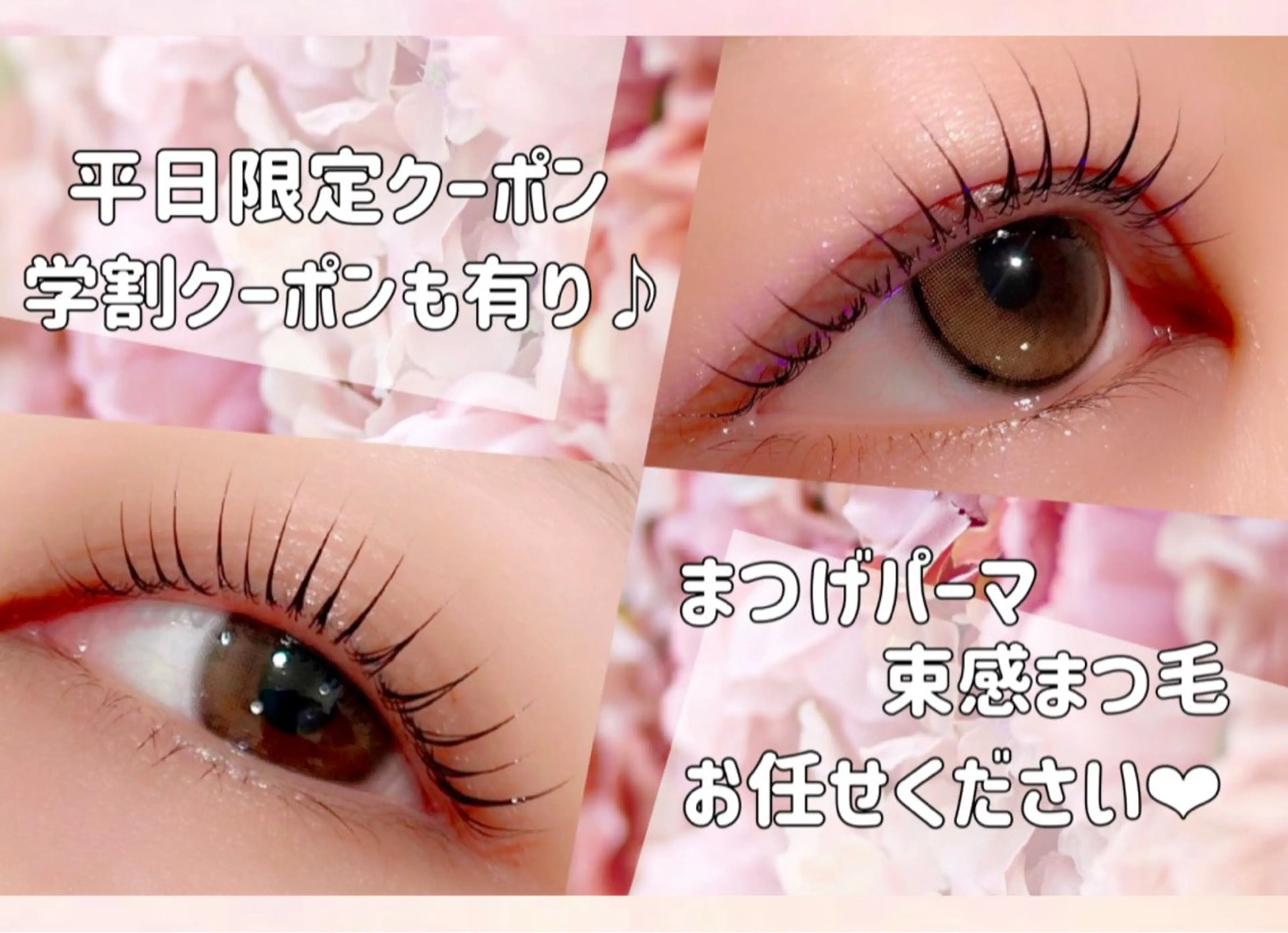 マツエク・マツパ マツパ 京橋/束感まつ毛& LED🦋藤本加奈のマツエク・マツパデザイン