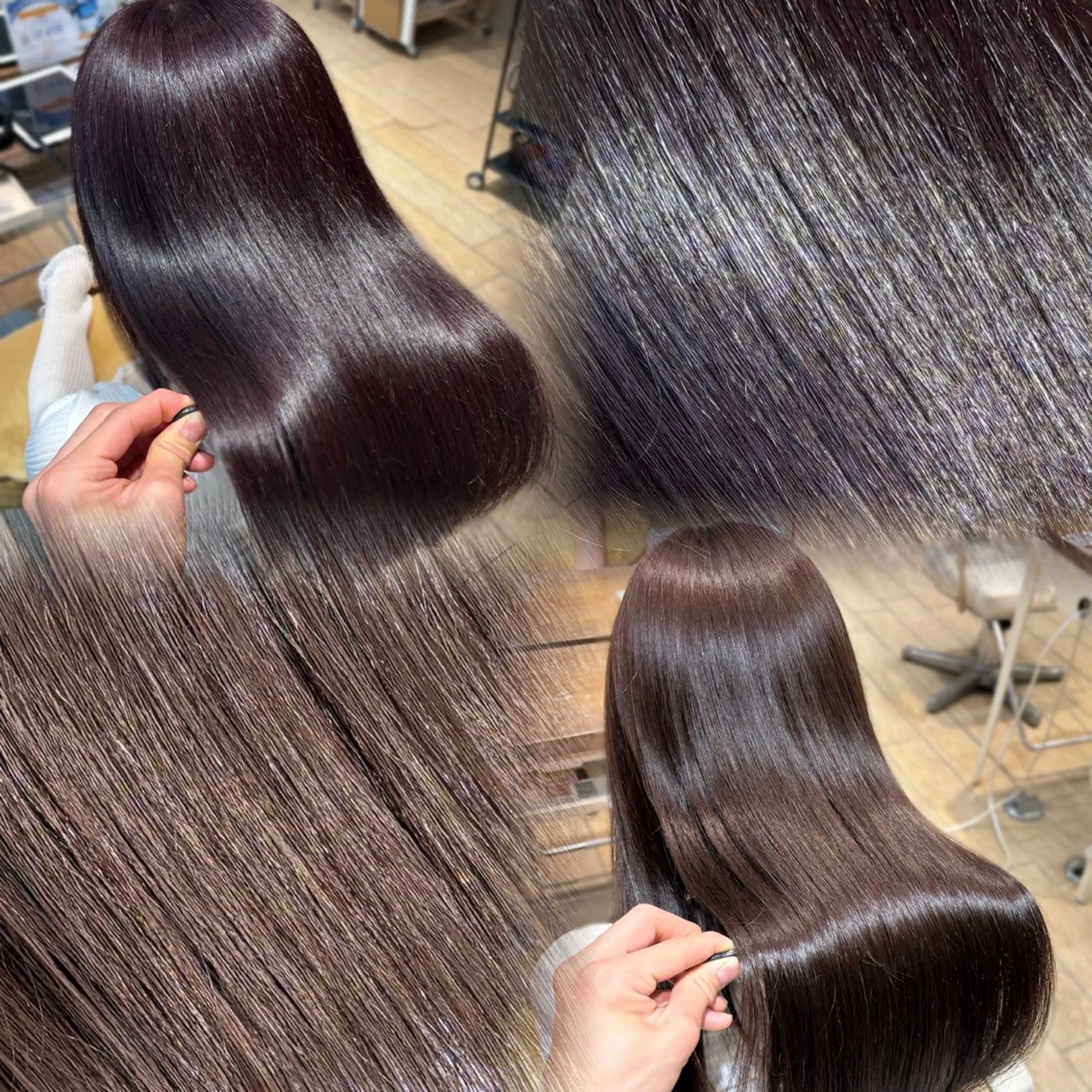 カラー ヘアカラー トリートメント AFLOAT D‘L所属・髪質改善🍯/透明感 カラー/菊池真稔のヘアスタイル