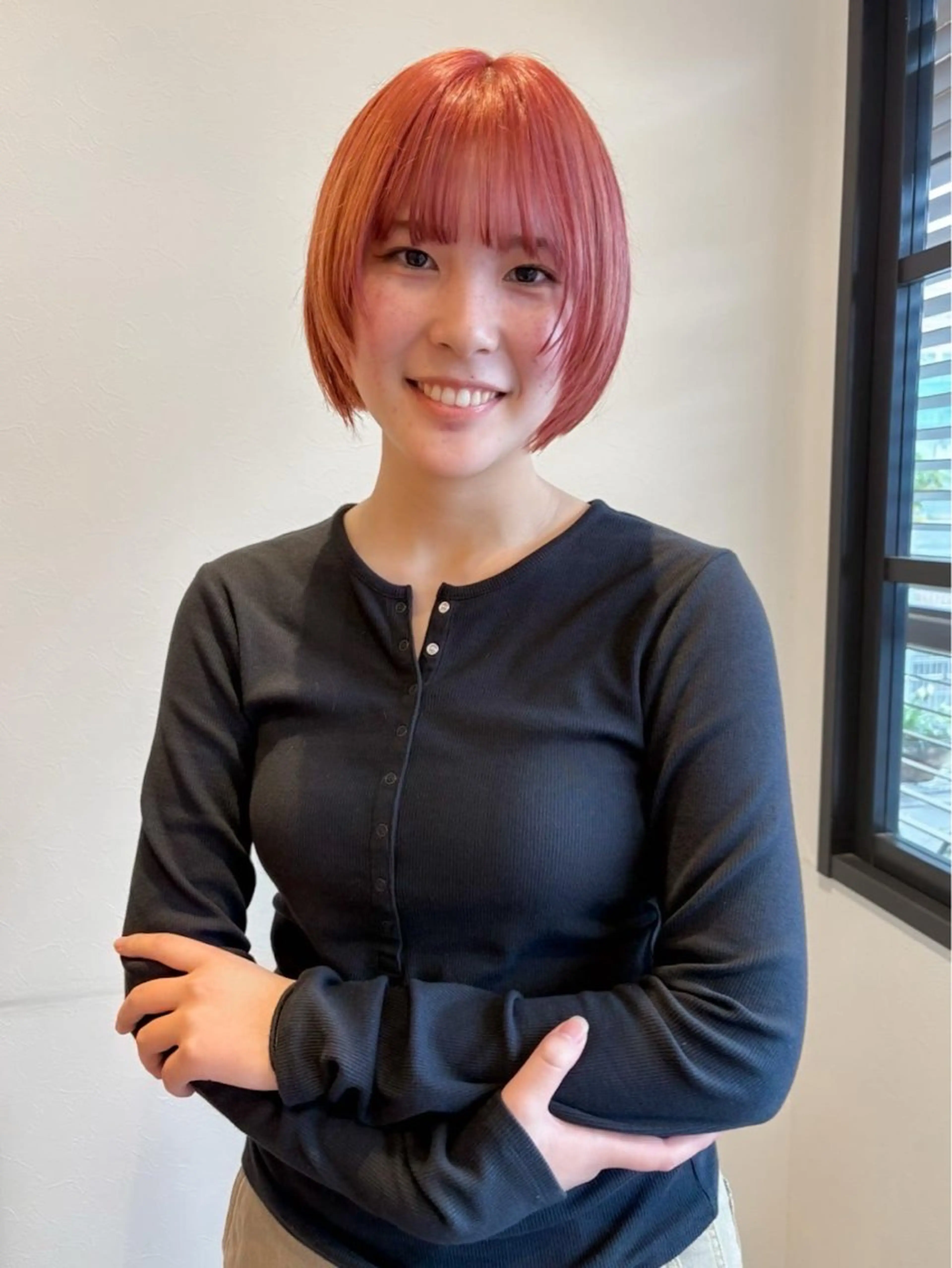 ショート ボブレイヤー ボブ レイヤーカット CIEL 岡山店所属・CIEL 小森亮馬のヘアスタイル