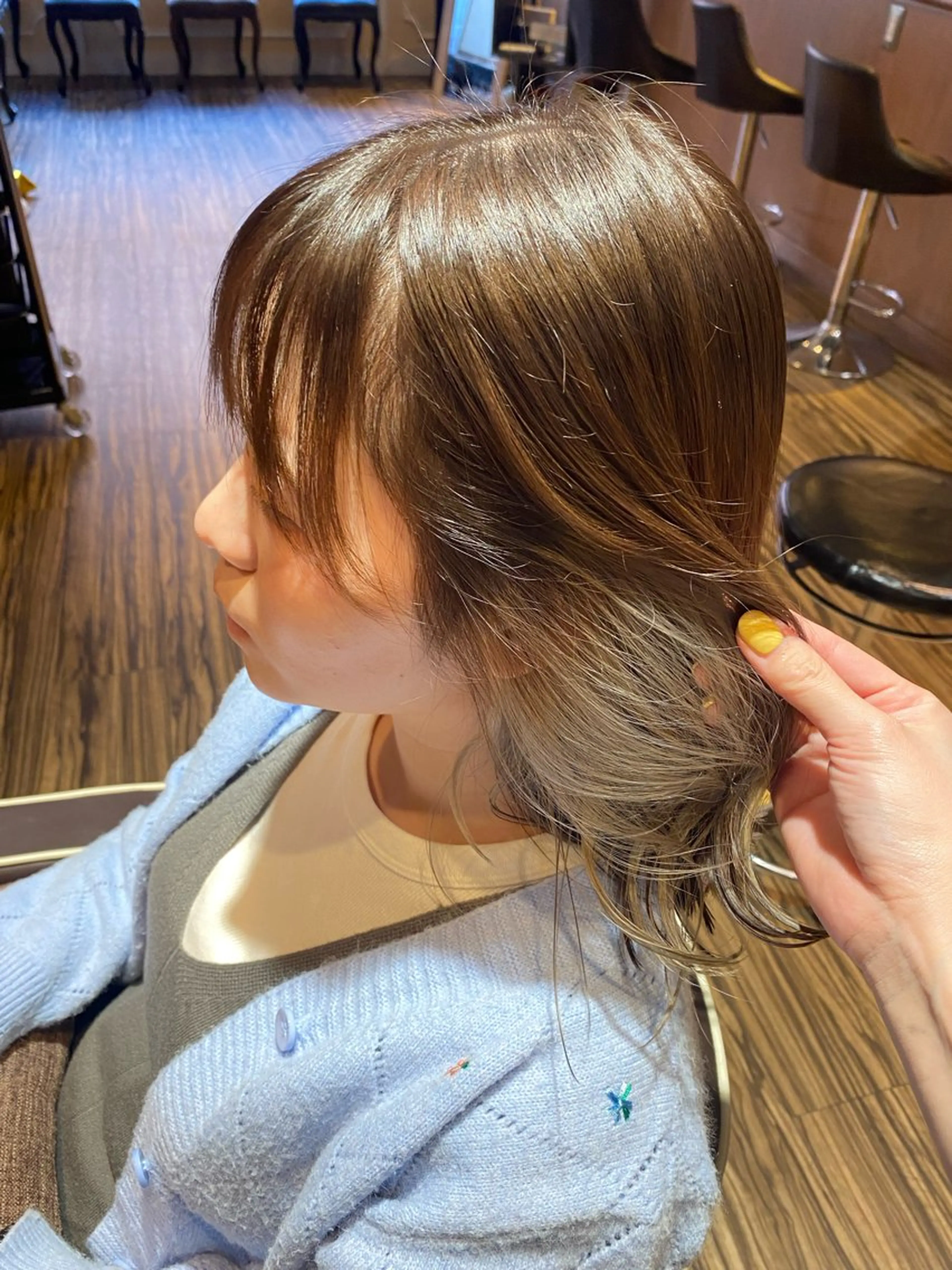 カラー インナーカラー MODE K's Hinataのヘアスタイル