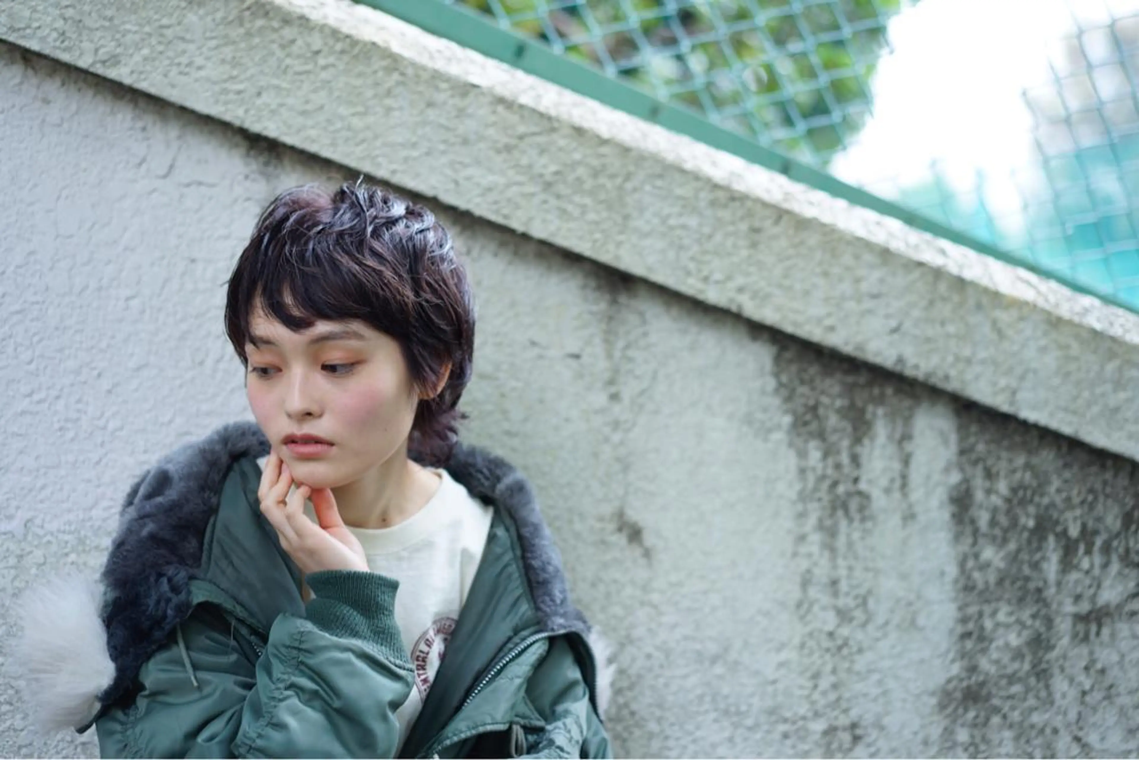 ショート カラー 💘透明感カラー💘 沖本 将宏のヘアスタイル