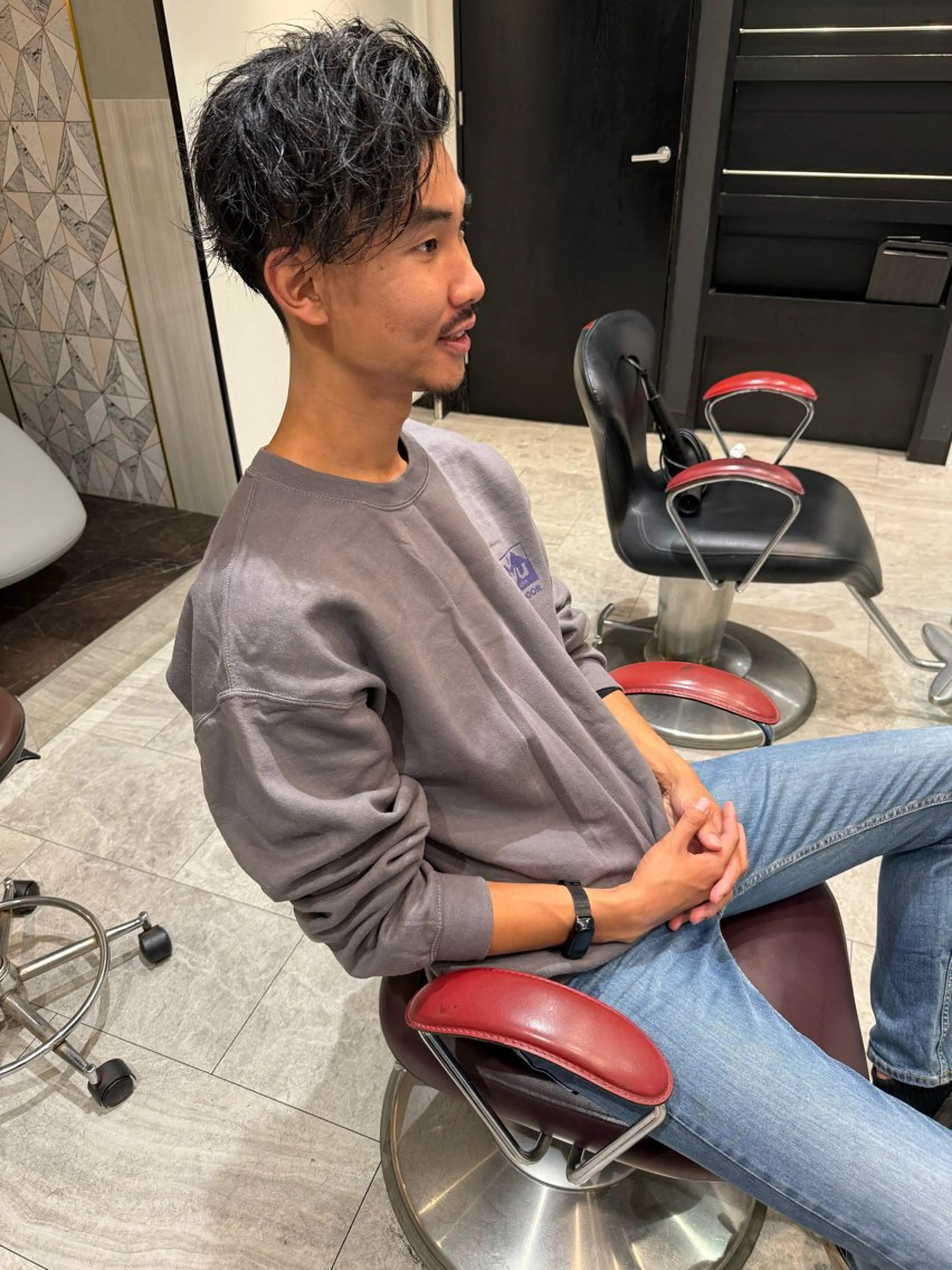 メンズ カット ヘアセット ✨上村 潤平✨メンズヘア✨のヘアスタイル