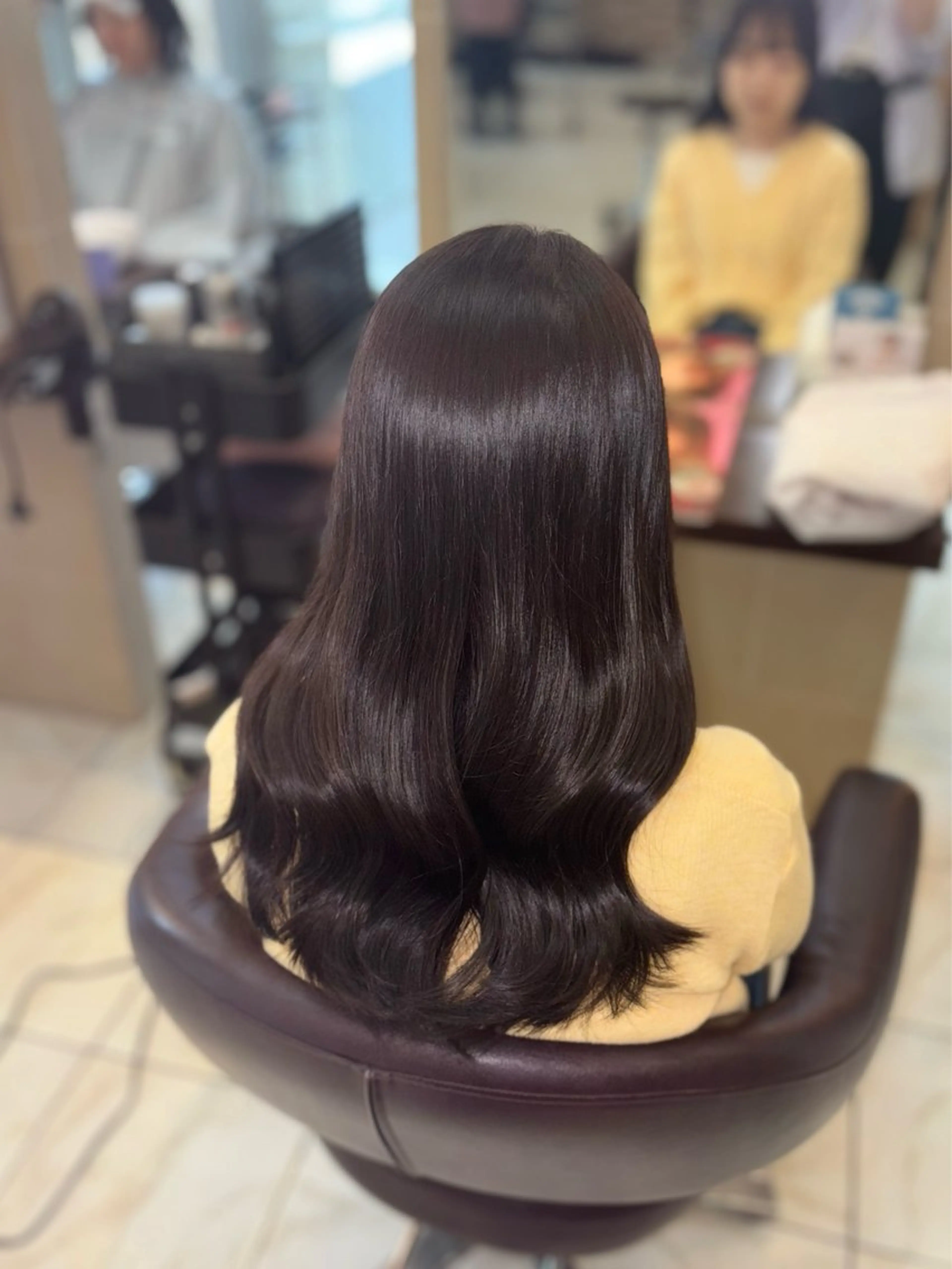 ロング カラー 🎀透明感カラー 🐈ナズナのヘアスタイル