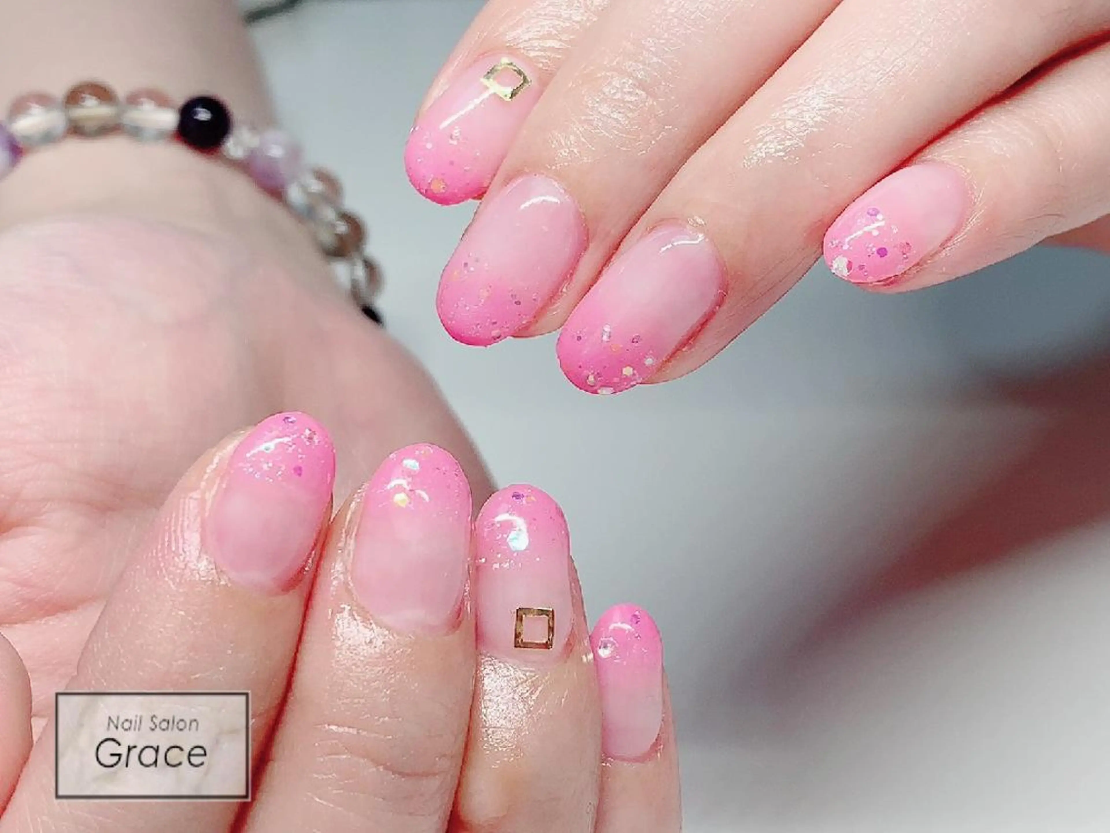 ミディアム ネイル Nail&Eye Graceのマツエク・マツパデザイン
