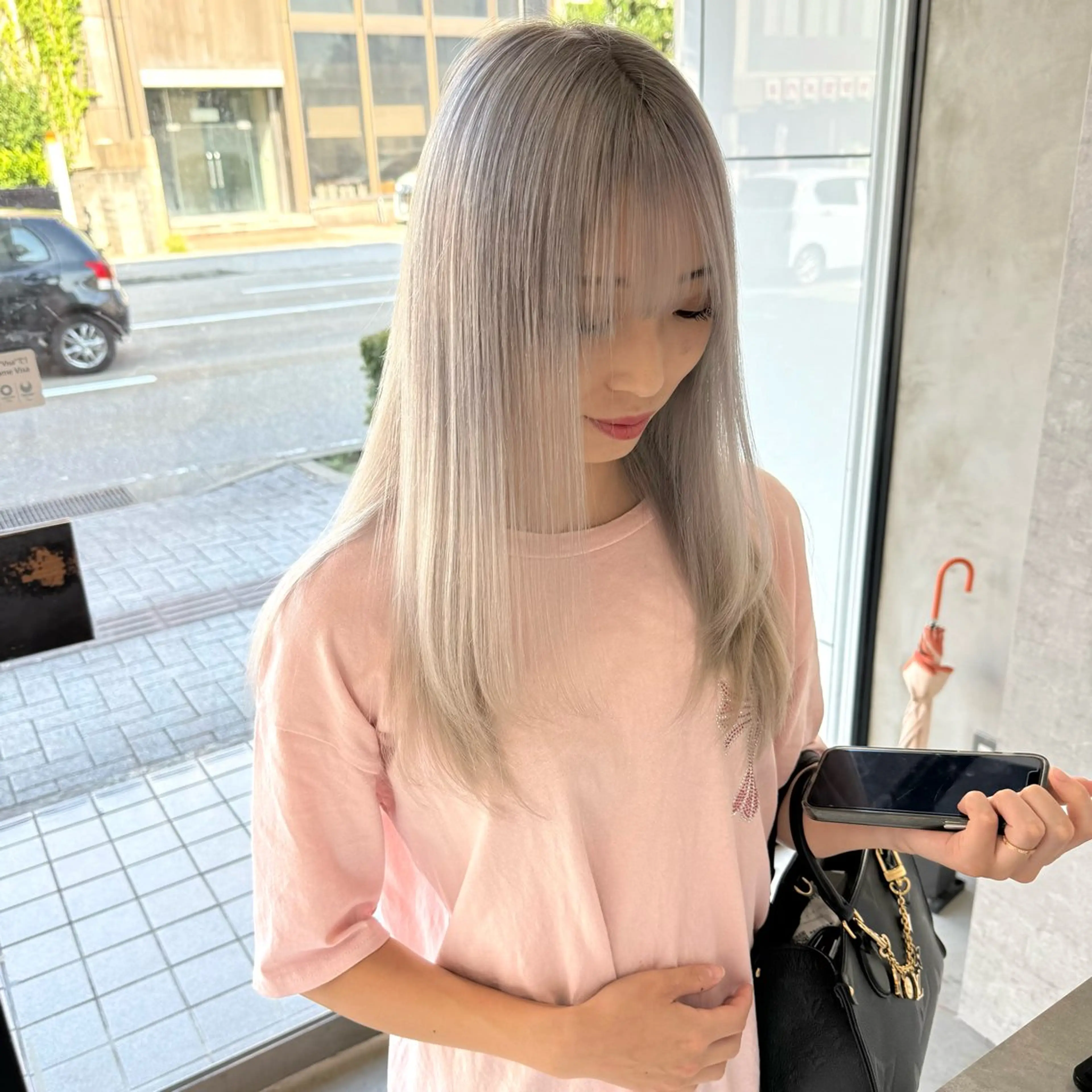 ミディアム カラー Agu hair rojet 松本桐店【アグ ヘアー ロジェット】所属・一ノ瀬 暁のヘアスタイル