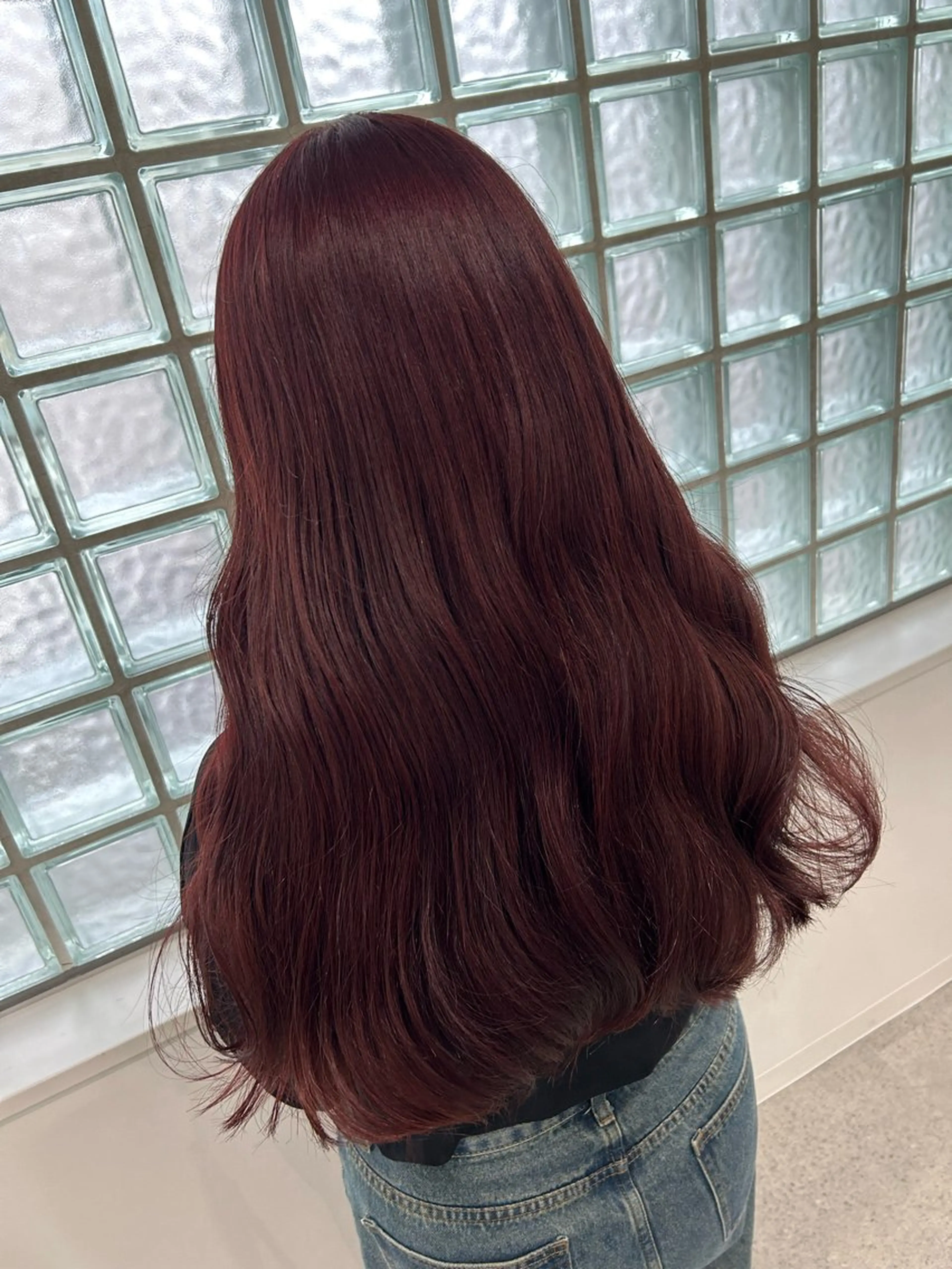 ロング カラー 愛結 暖色カラー🎀🩰のヘアスタイル