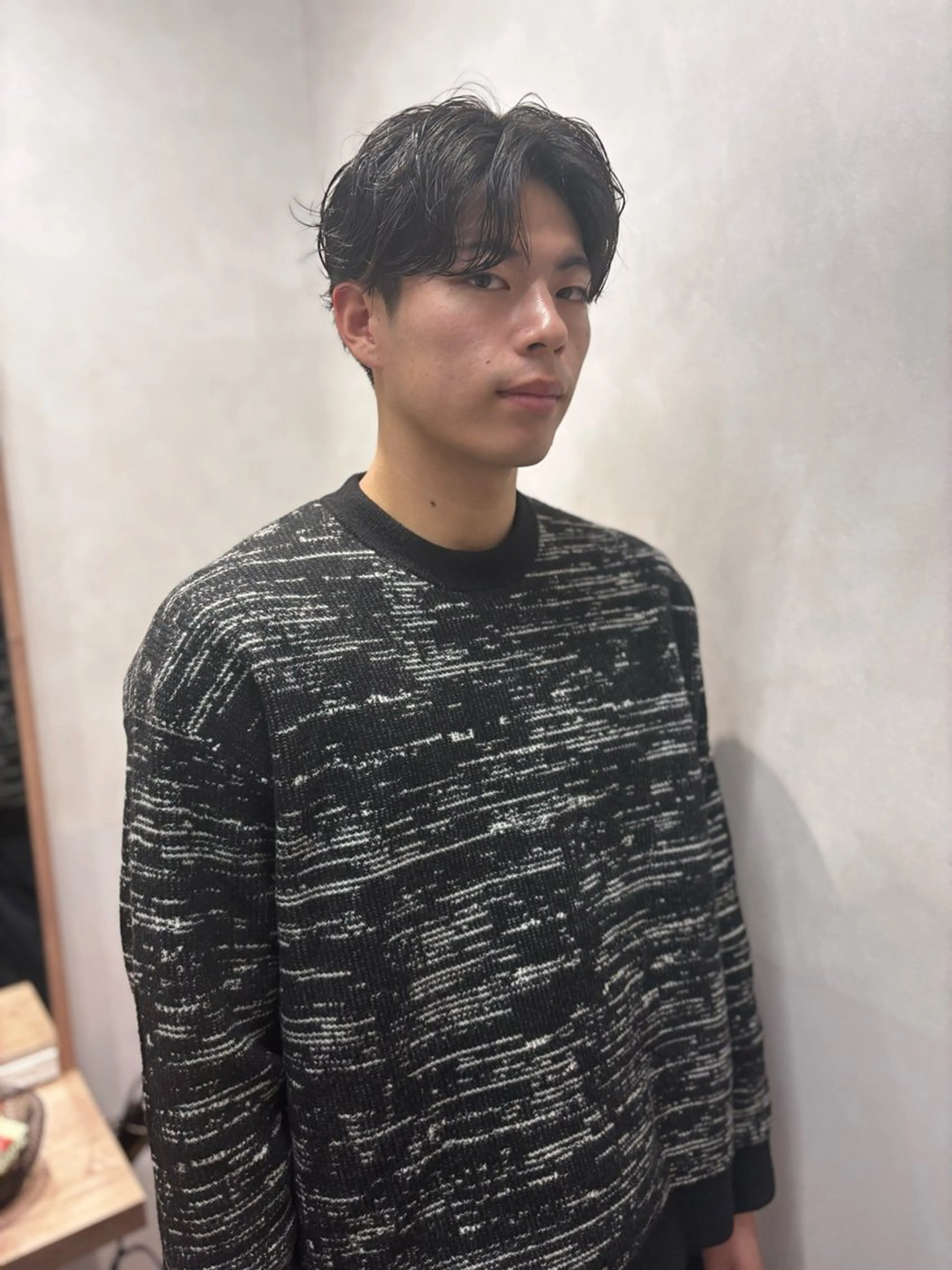 ショート garage.所属・吉田 慎冴/メンズパーマのヘアスタイル