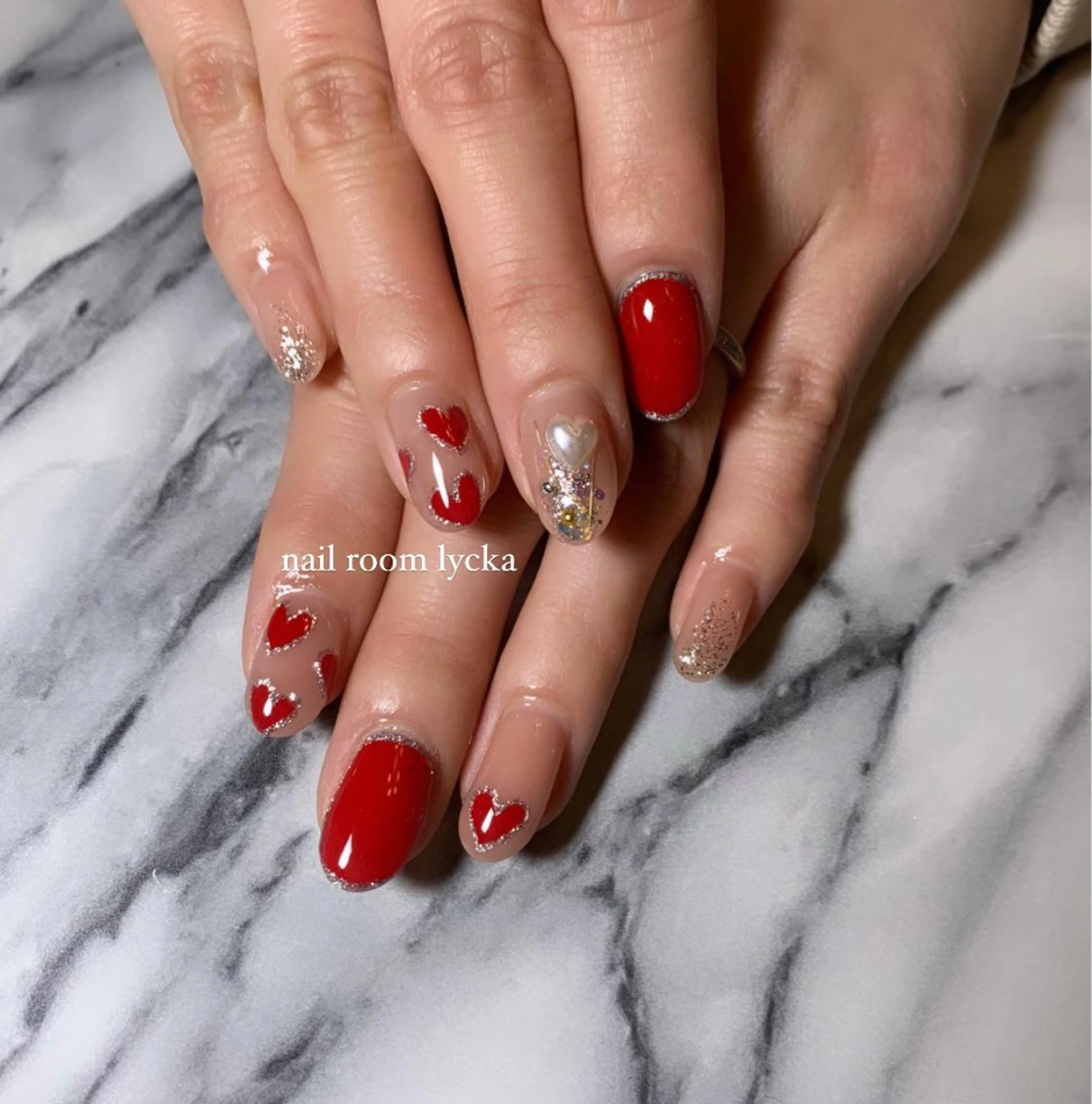 ネイル ﾈｲﾙﾙｰﾑﾘｯｶ 𝐦𝐚𝐲𝐮のネイルデザイン