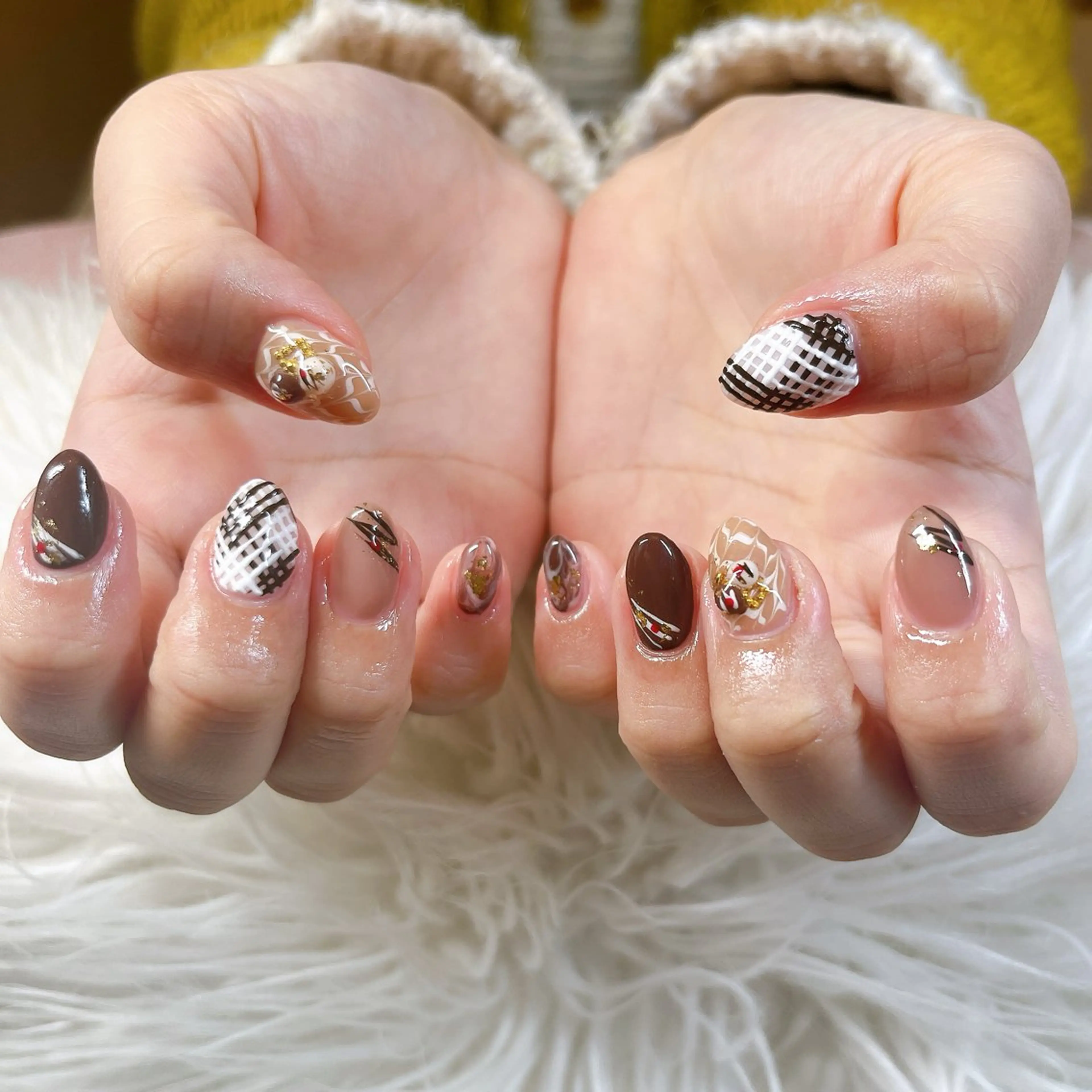 ネイル ハンドネイル 根津 綾子のネイルデザイン