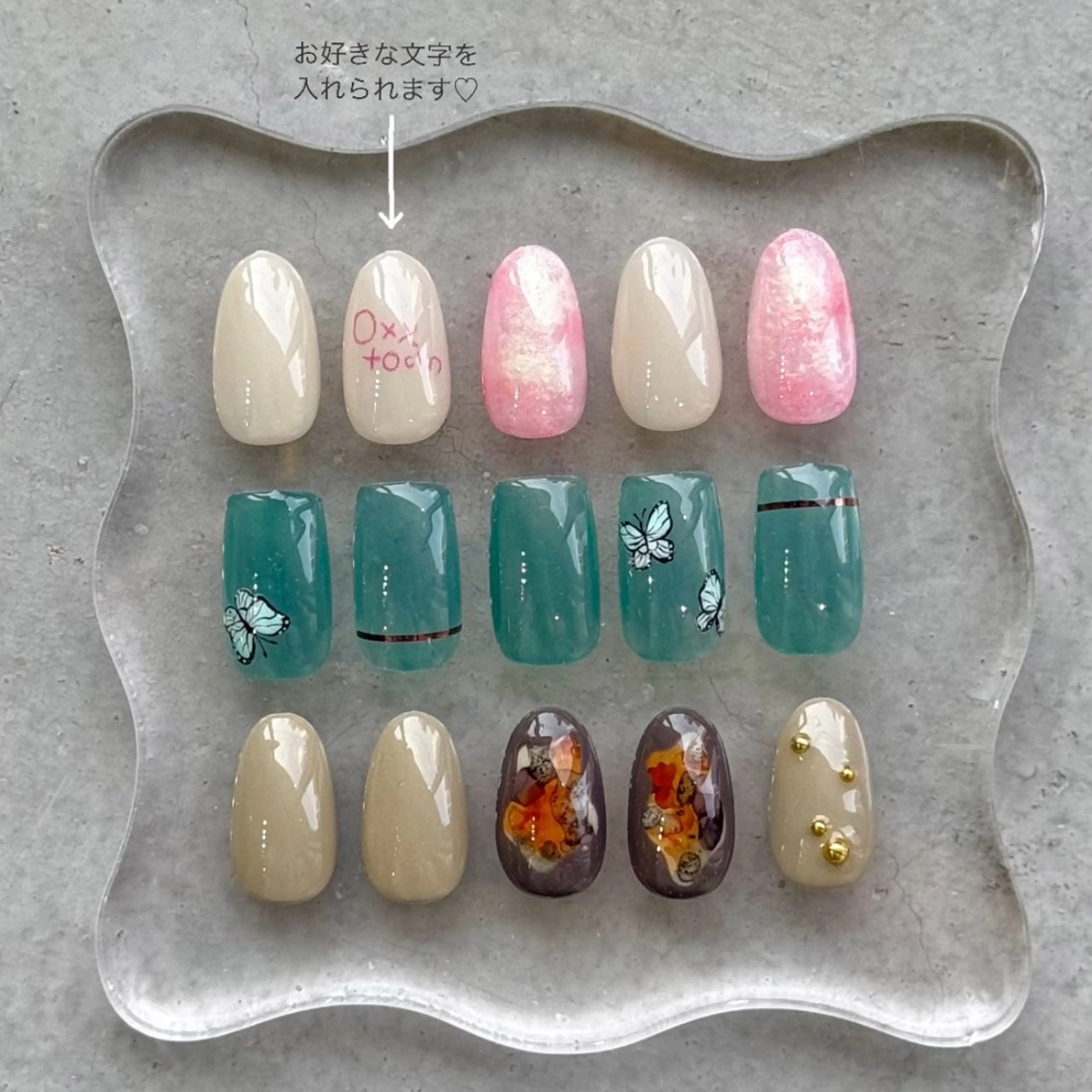 ネイル ハンドネイル HARUKA ネイリスト福岡/薬院のネイルデザイン