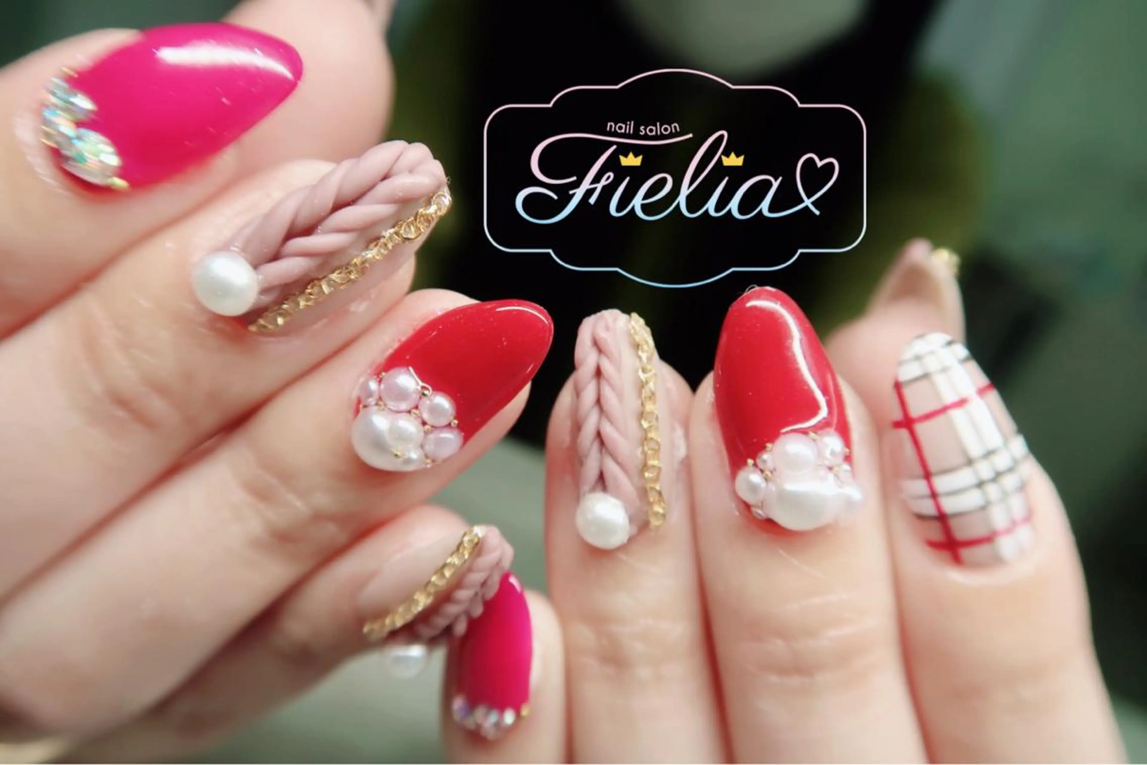 ネイル ハンドネイル Fielia momoのネイルデザイン