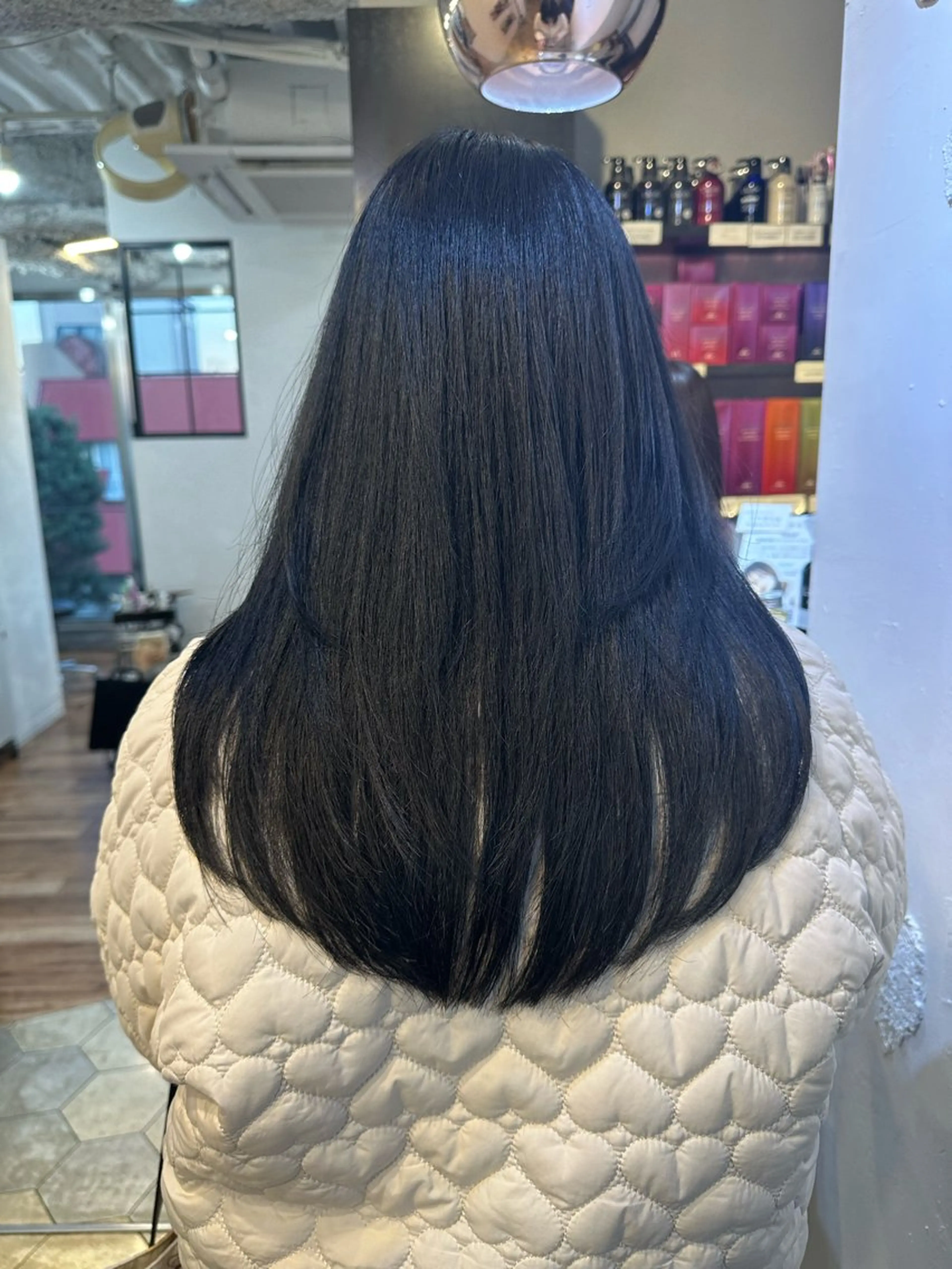 ロング レイヤー/顔周り 田山　穂波のヘアスタイル